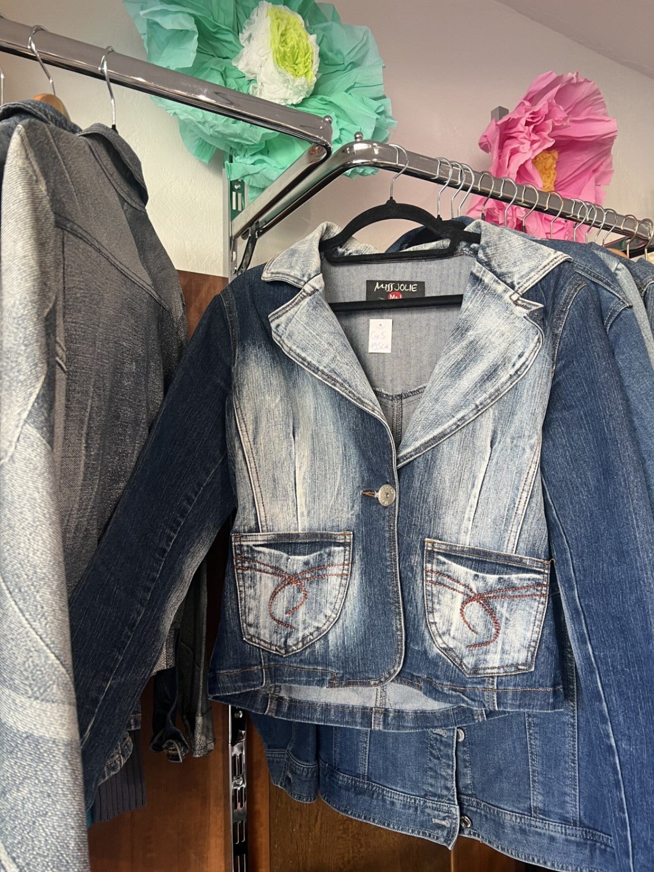 MissJolie Jeansjacke S Blau