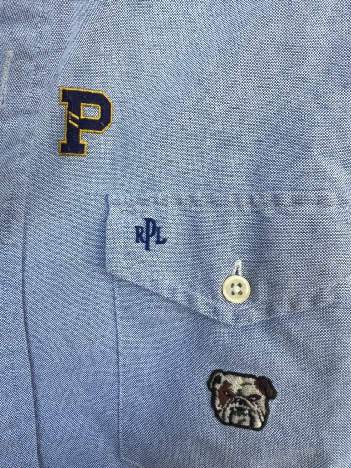 Polo Ralph Lauren Hemd M Hellblau