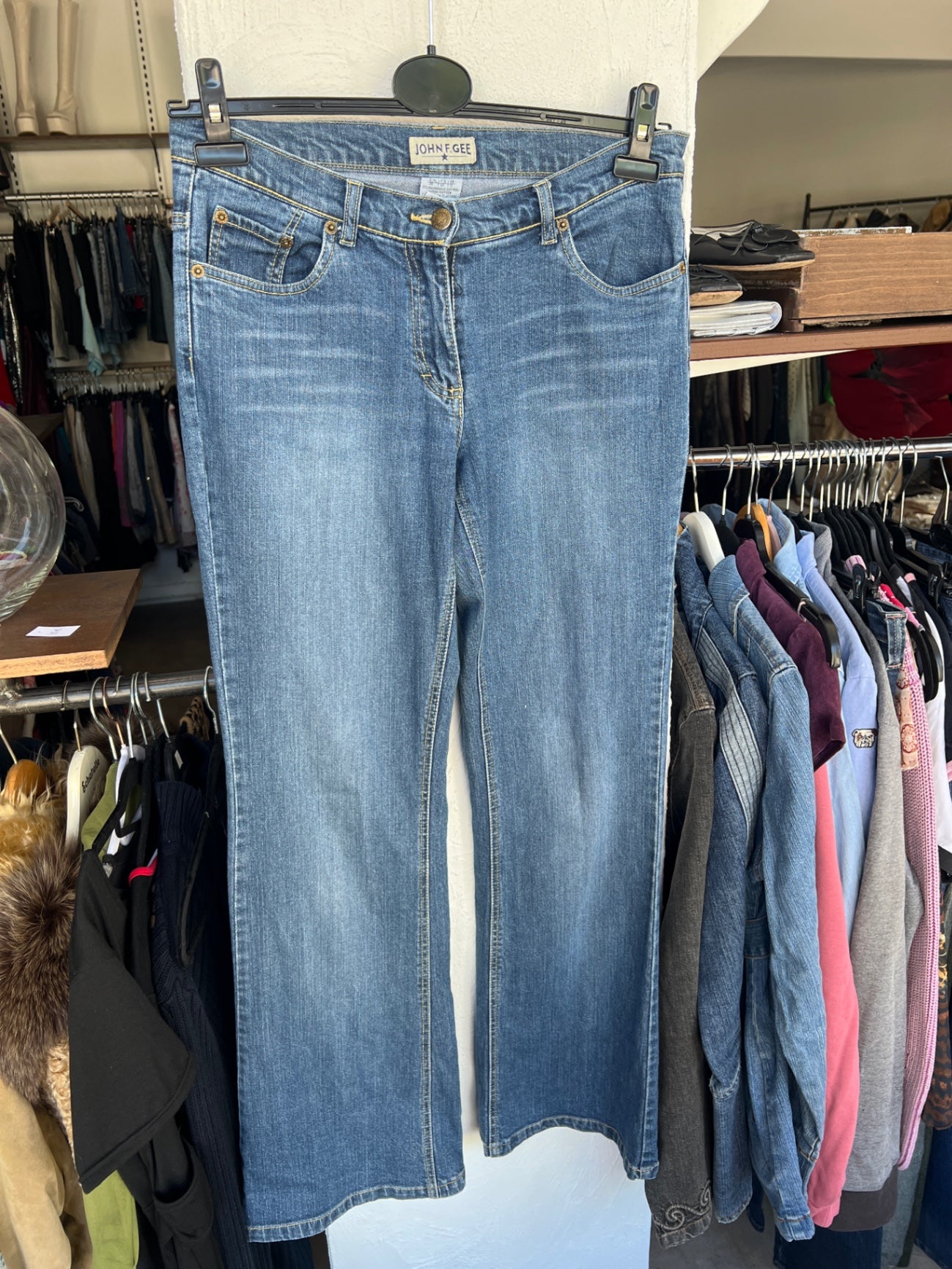 John F. Gee Jeans 38 Blau