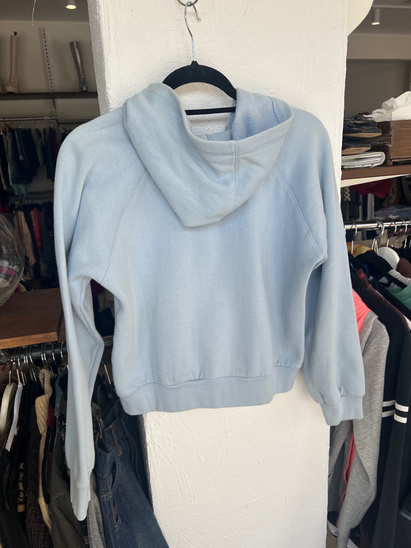 Hamburg Sweatjacke S Hellblau