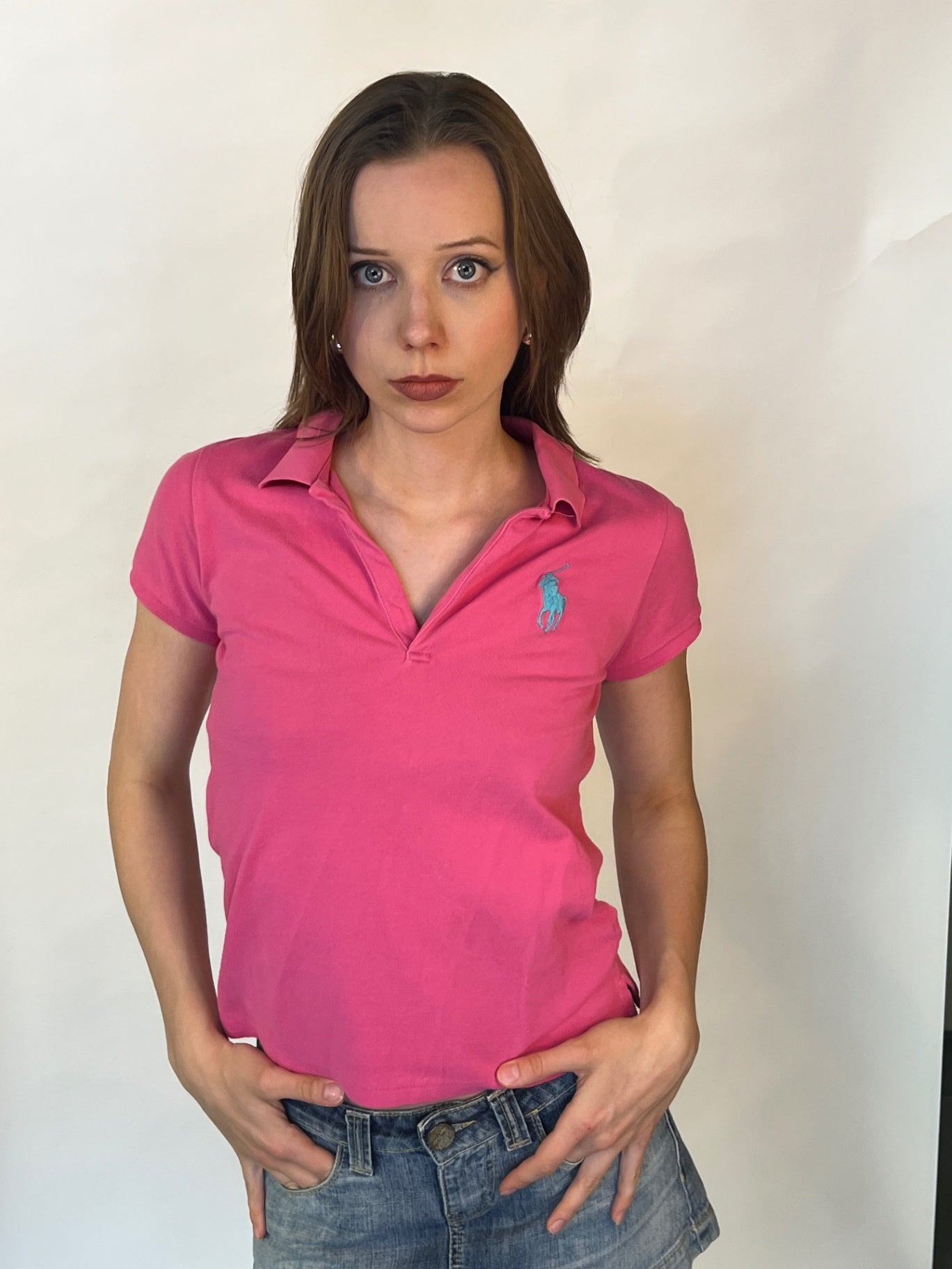 Ralph Lauren Poloshirt M Pink