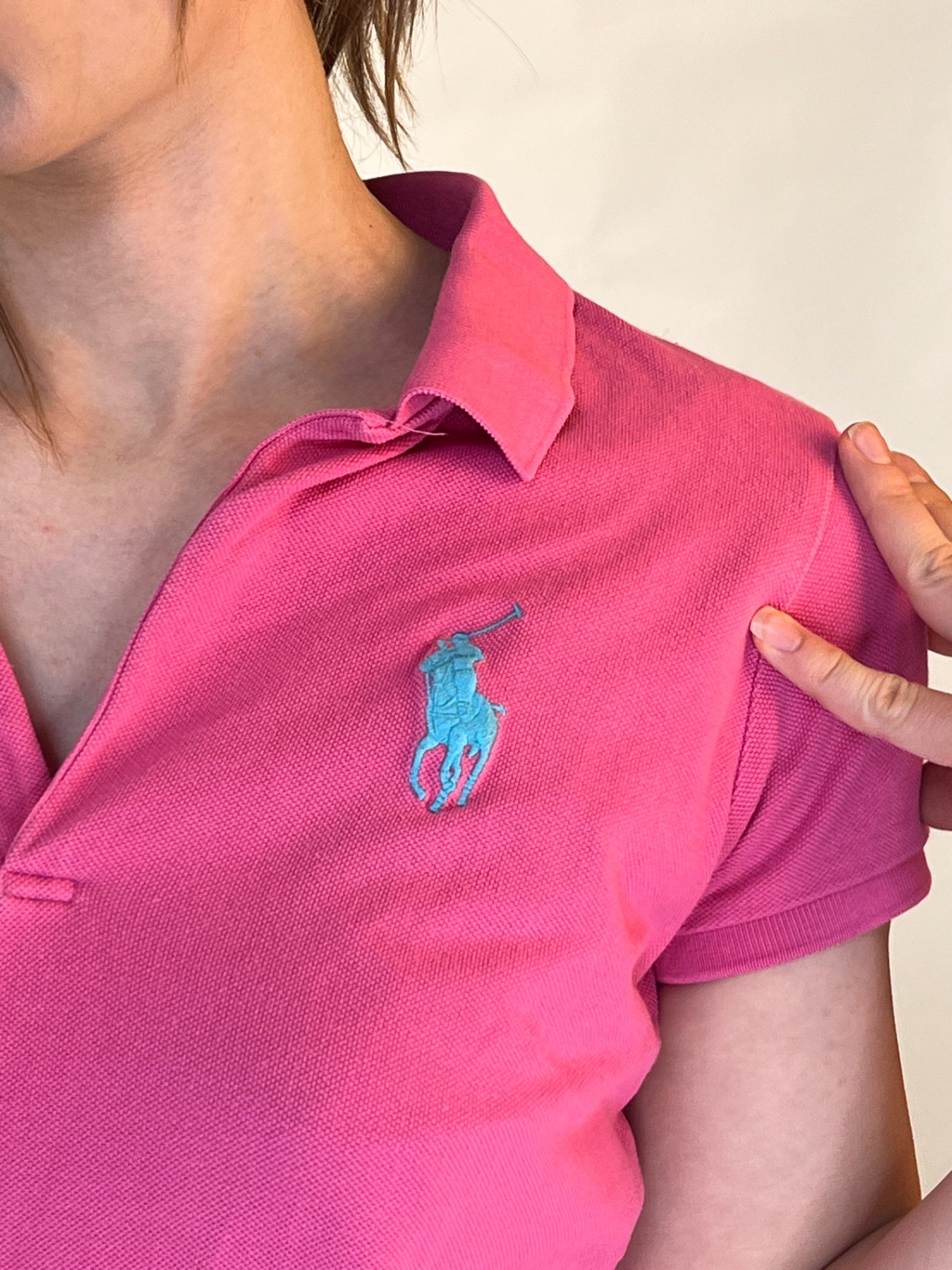 Ralph Lauren Poloshirt M Pink