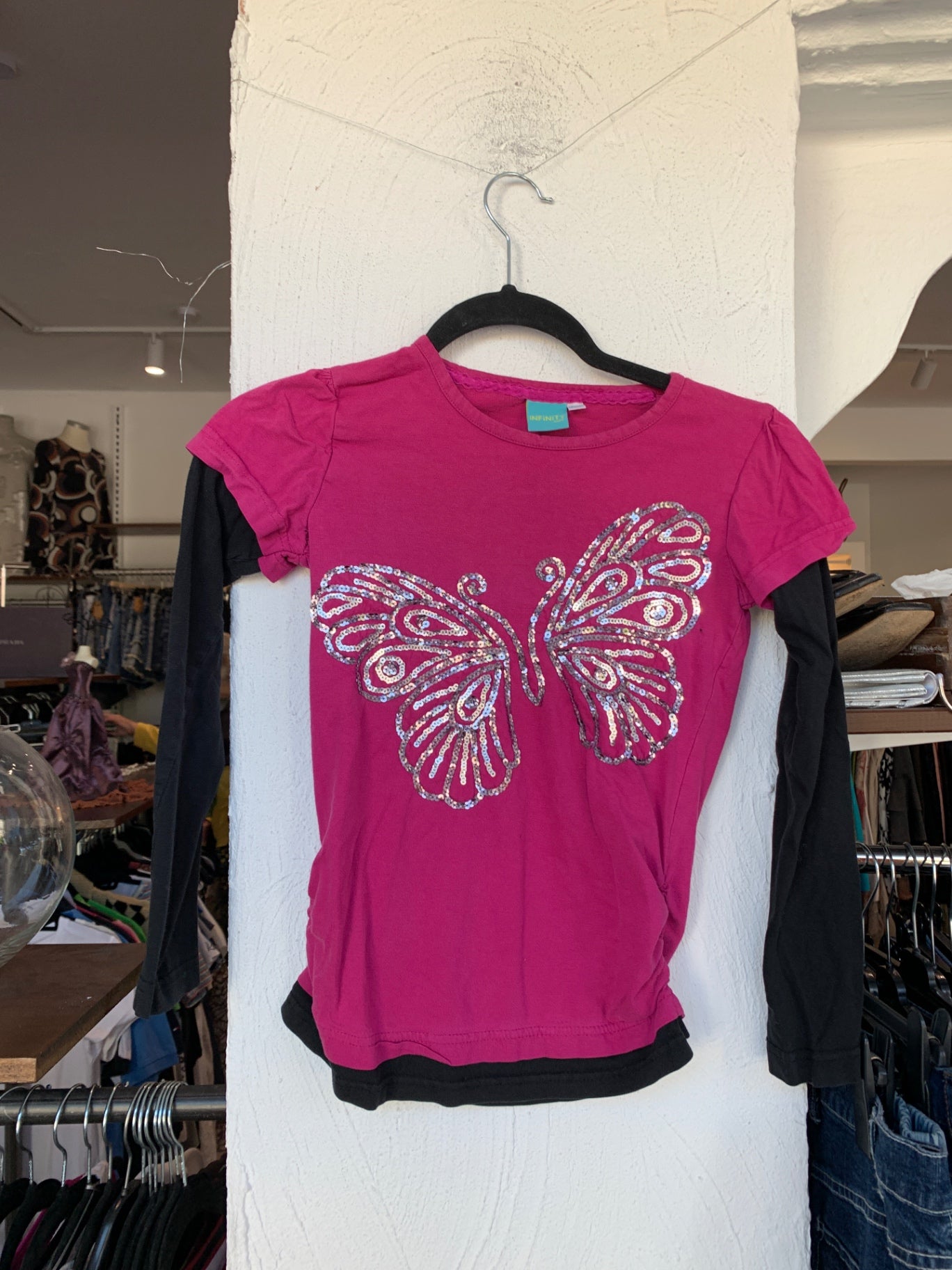 Infinity Top XXS Pink
