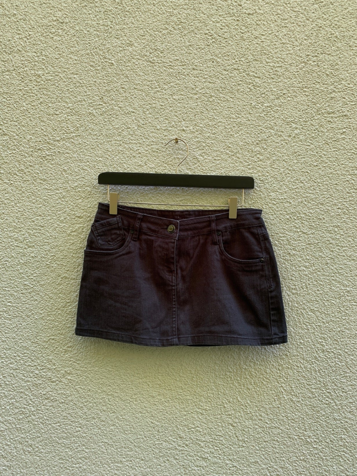 Jeansrock S Schwarz