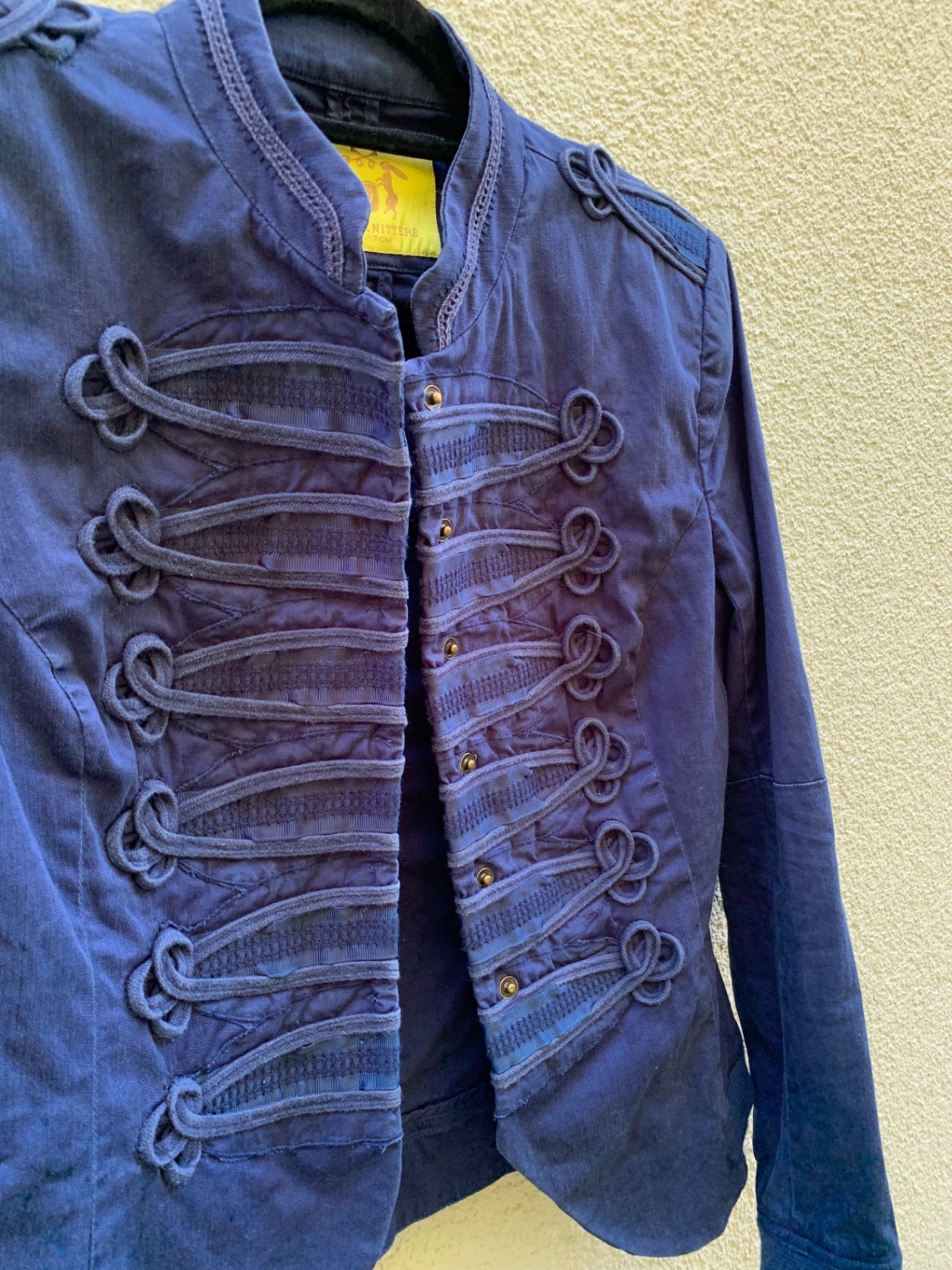 Witty Knitters Jacke S Blau