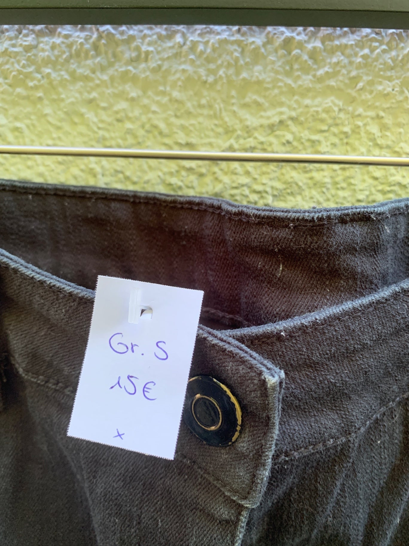 Jeansrock S Schwarz