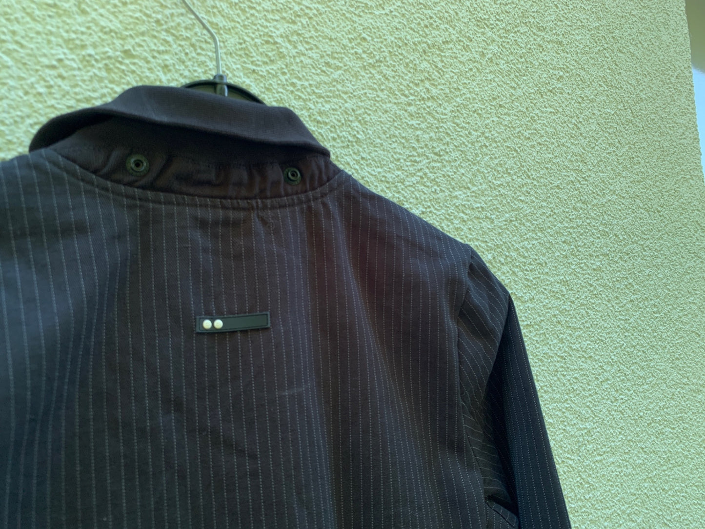 G-STAR RAW Jacke S Schwarz mit Nadelstreifen