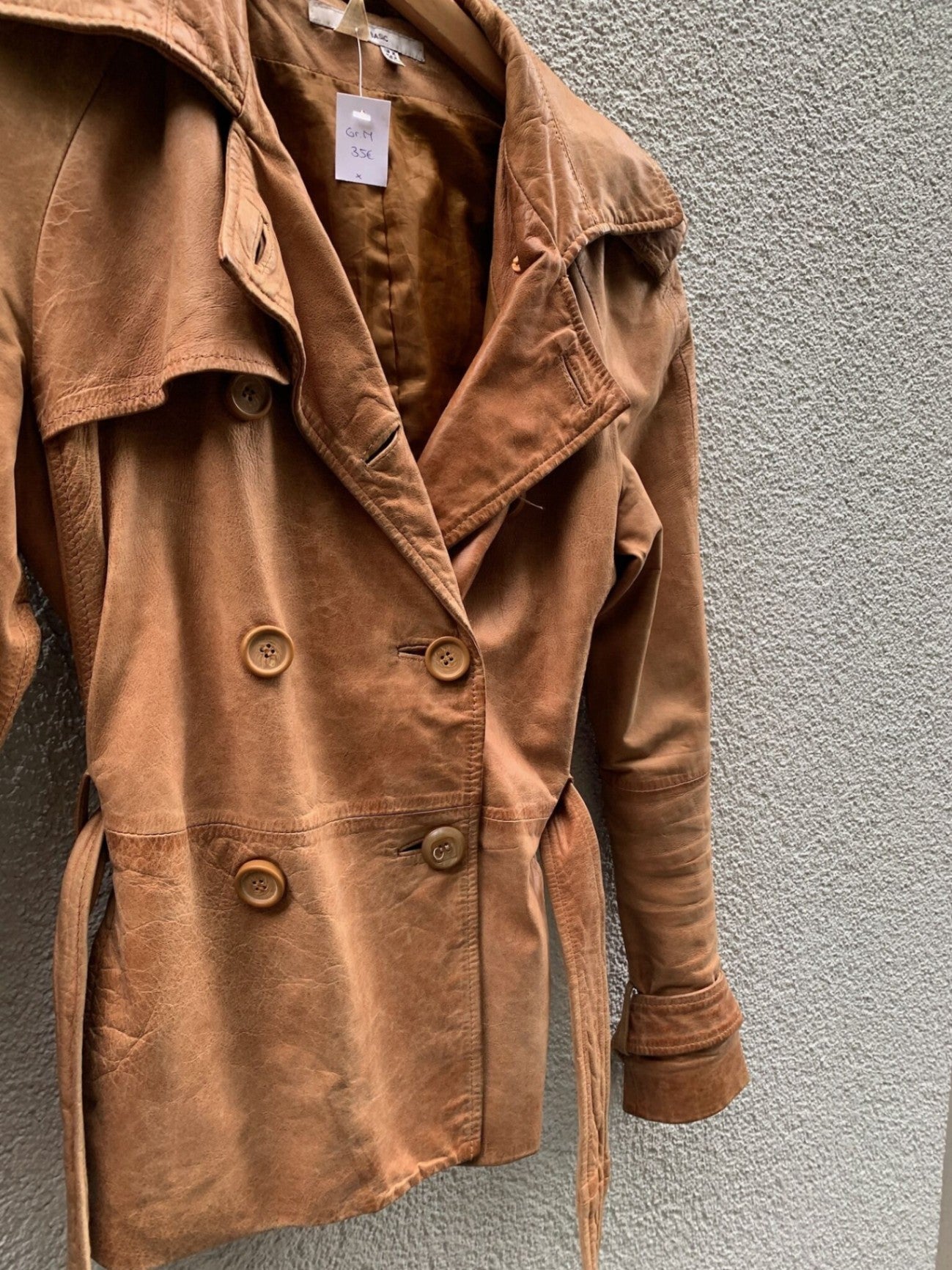 Zara Basic Jacke M Braun