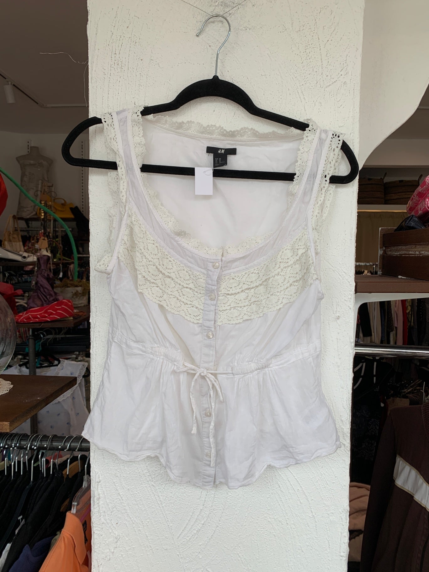 H&M Bluse 40 Weiß