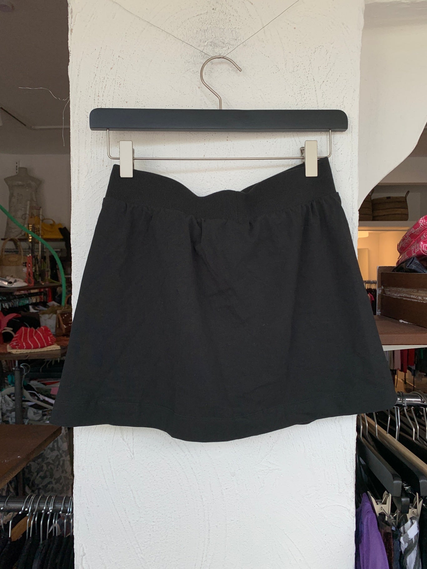 Adidas Rock mit eingenähter Hose S Schwarz