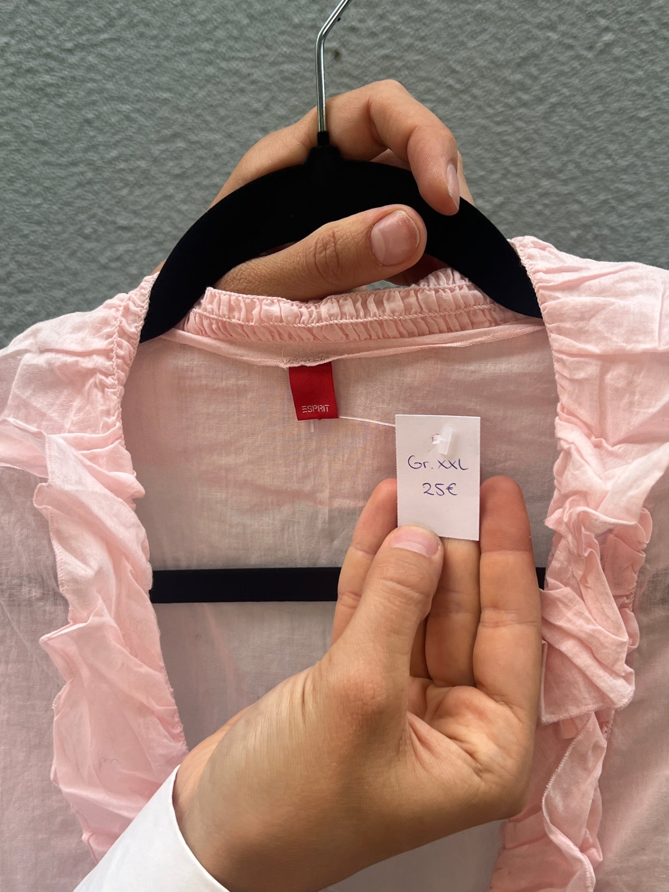 Esprit Bluse XXL Hellrosa