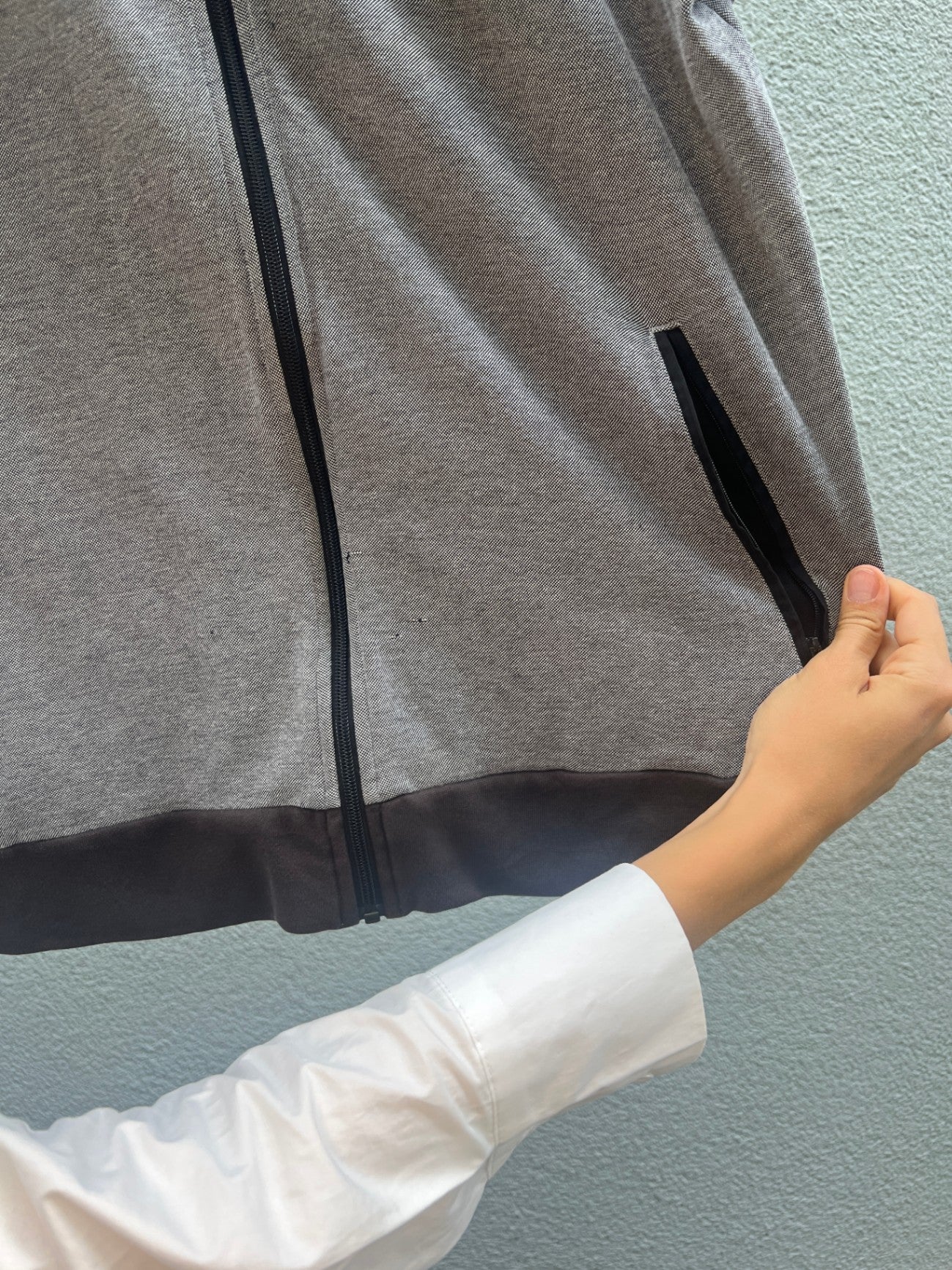 Adidas Hoodie 46 Grau