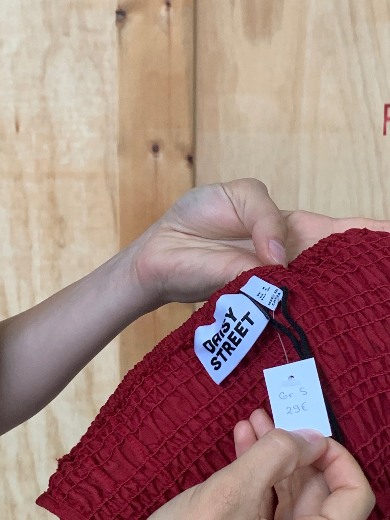 Daisy Street Top S Rot