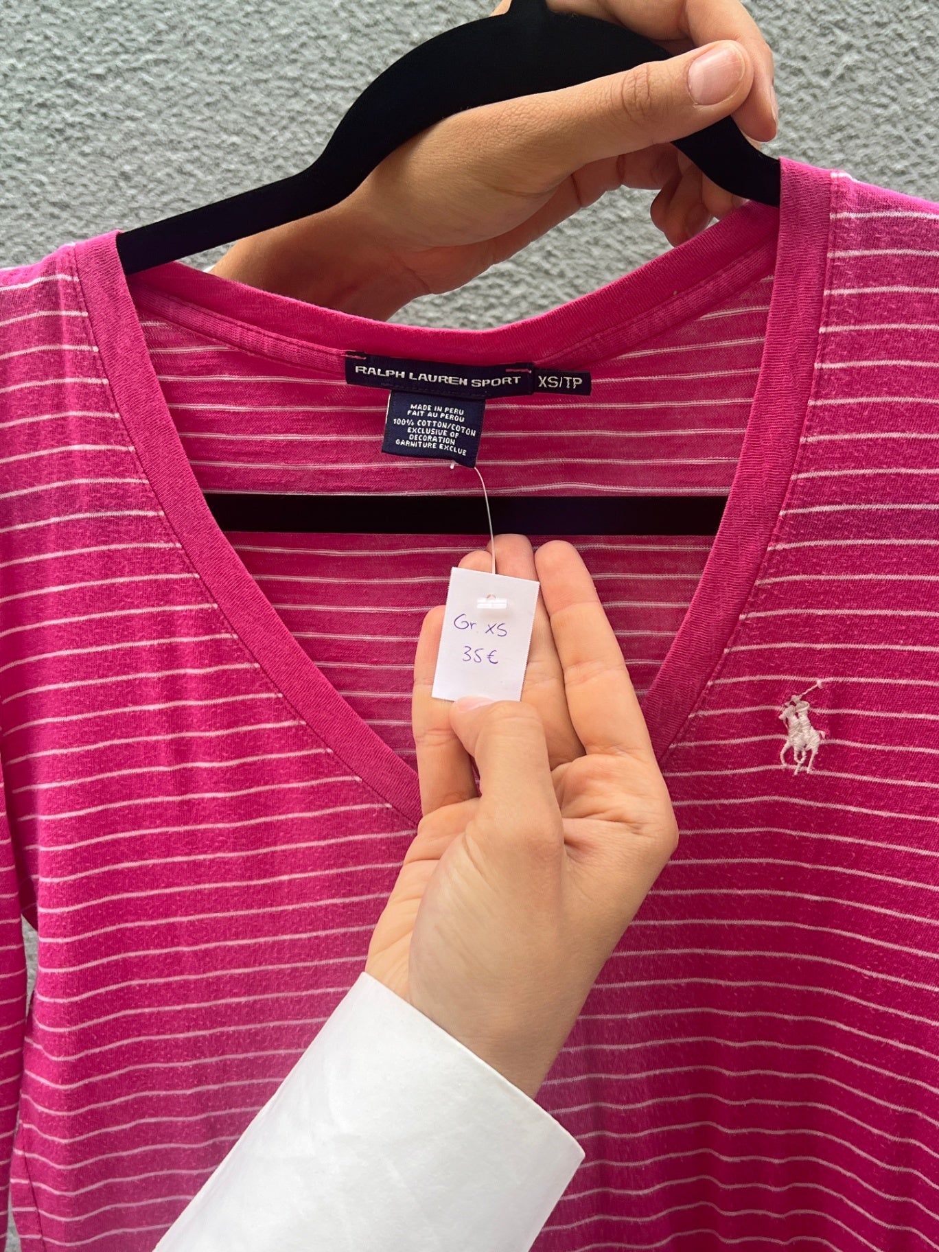 Ralph Lauren Sport Langarmshirt XS Pink