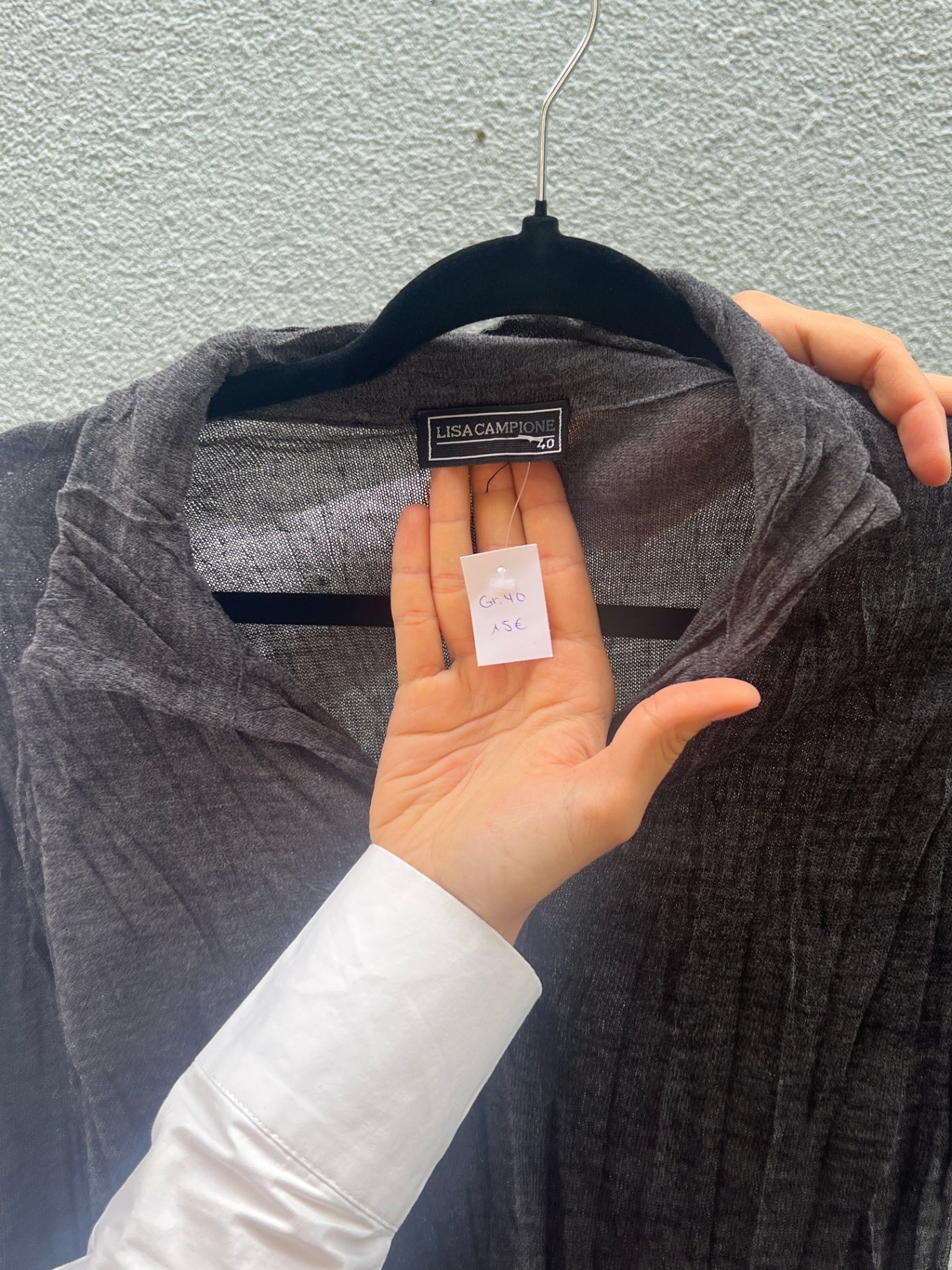 Lisa Campione Longsleeve 40 Schwarz