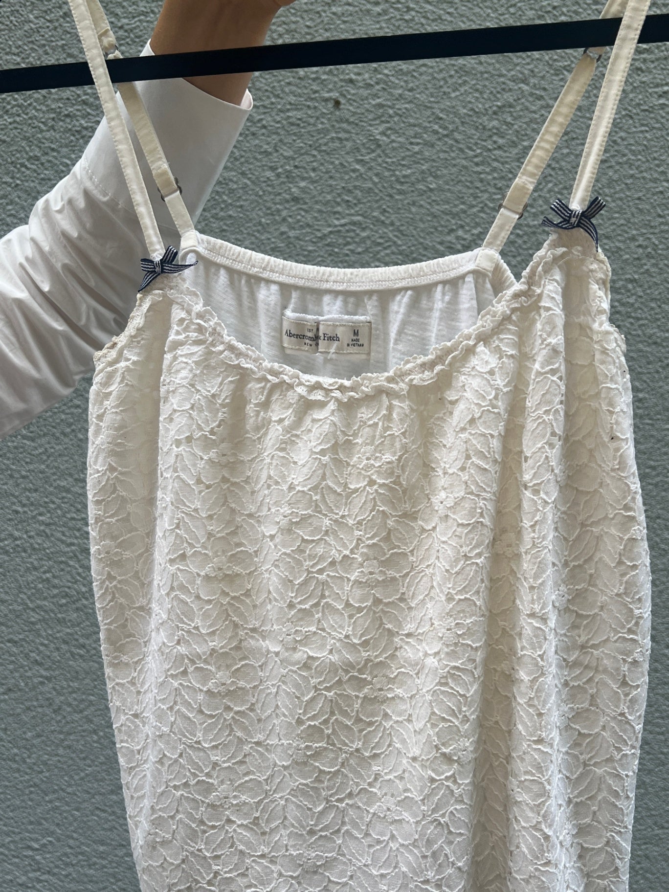 Abercrombie & Fitch Top M Weiß