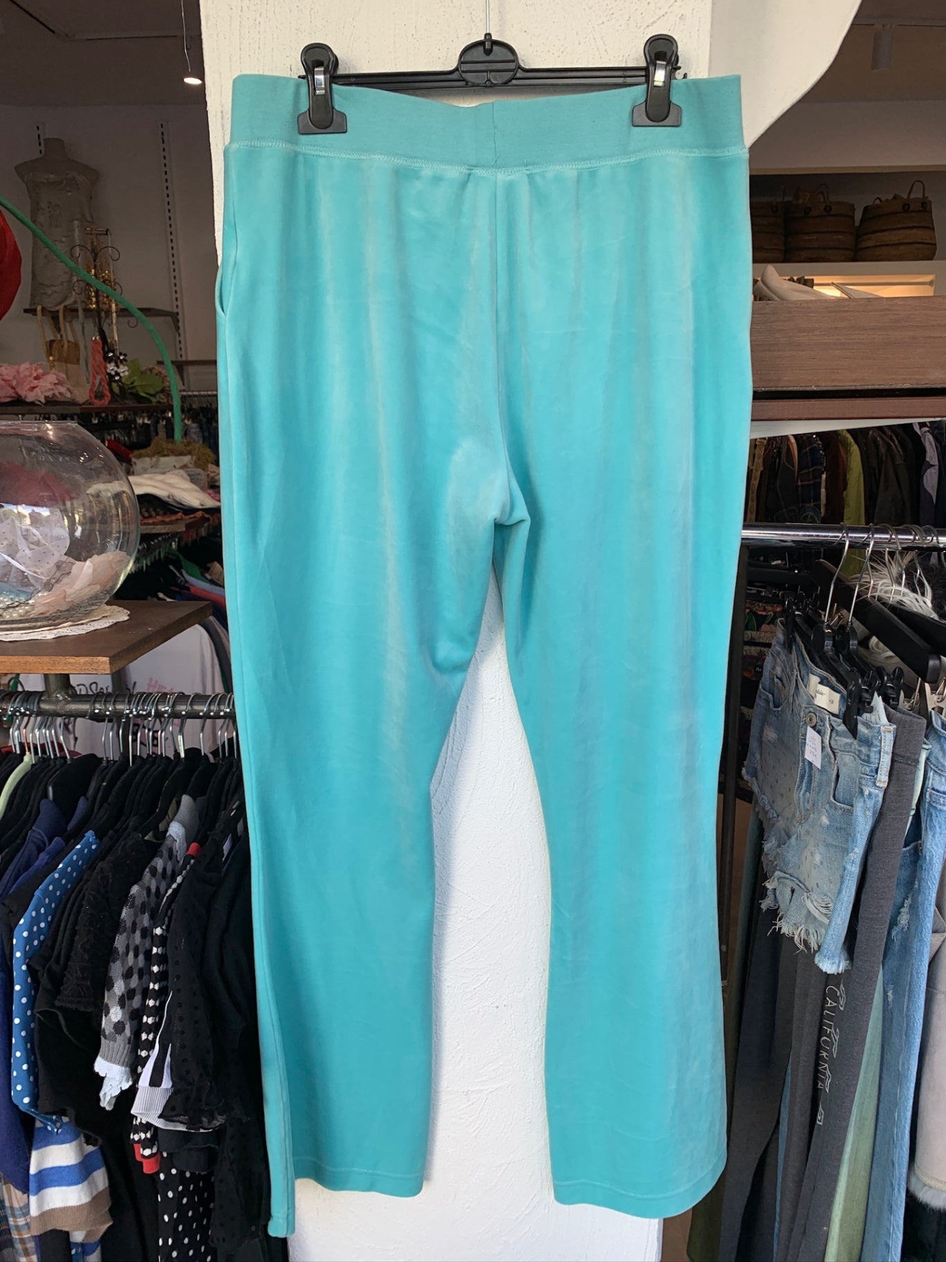 Juicy Couture Hose XL Türkis