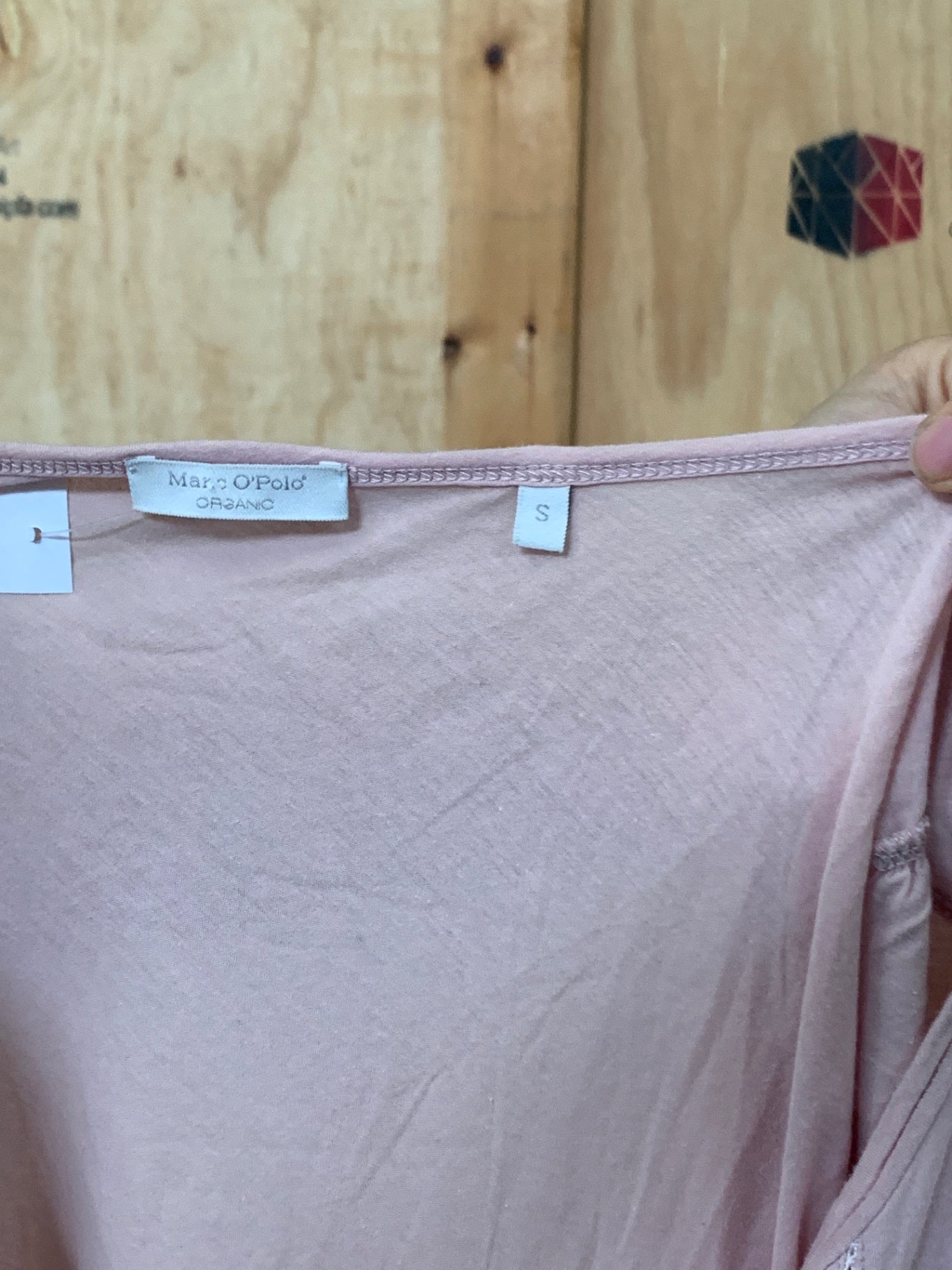 Ärmelloses Oberteil S Rosa mit Rüschen