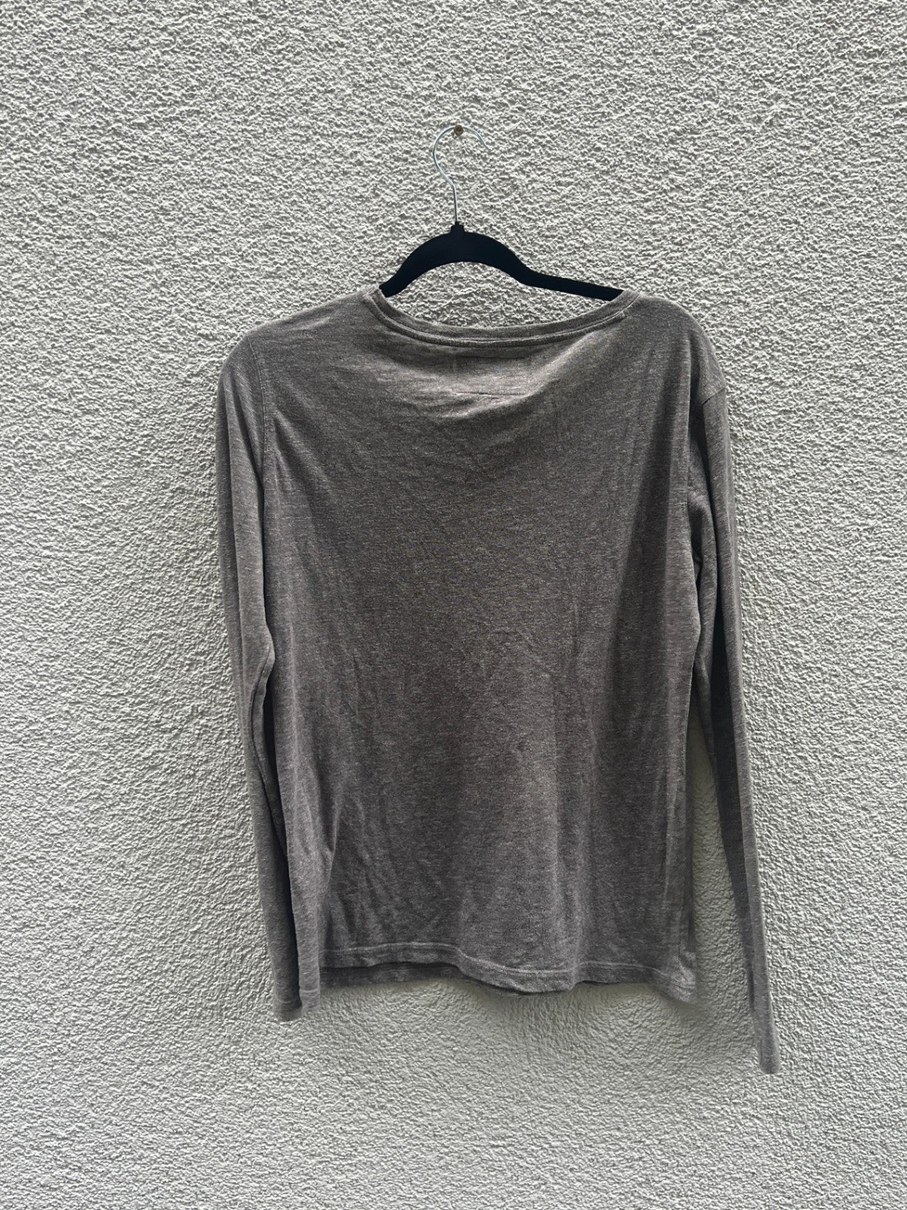 Superdry Langarmshirt M Grau