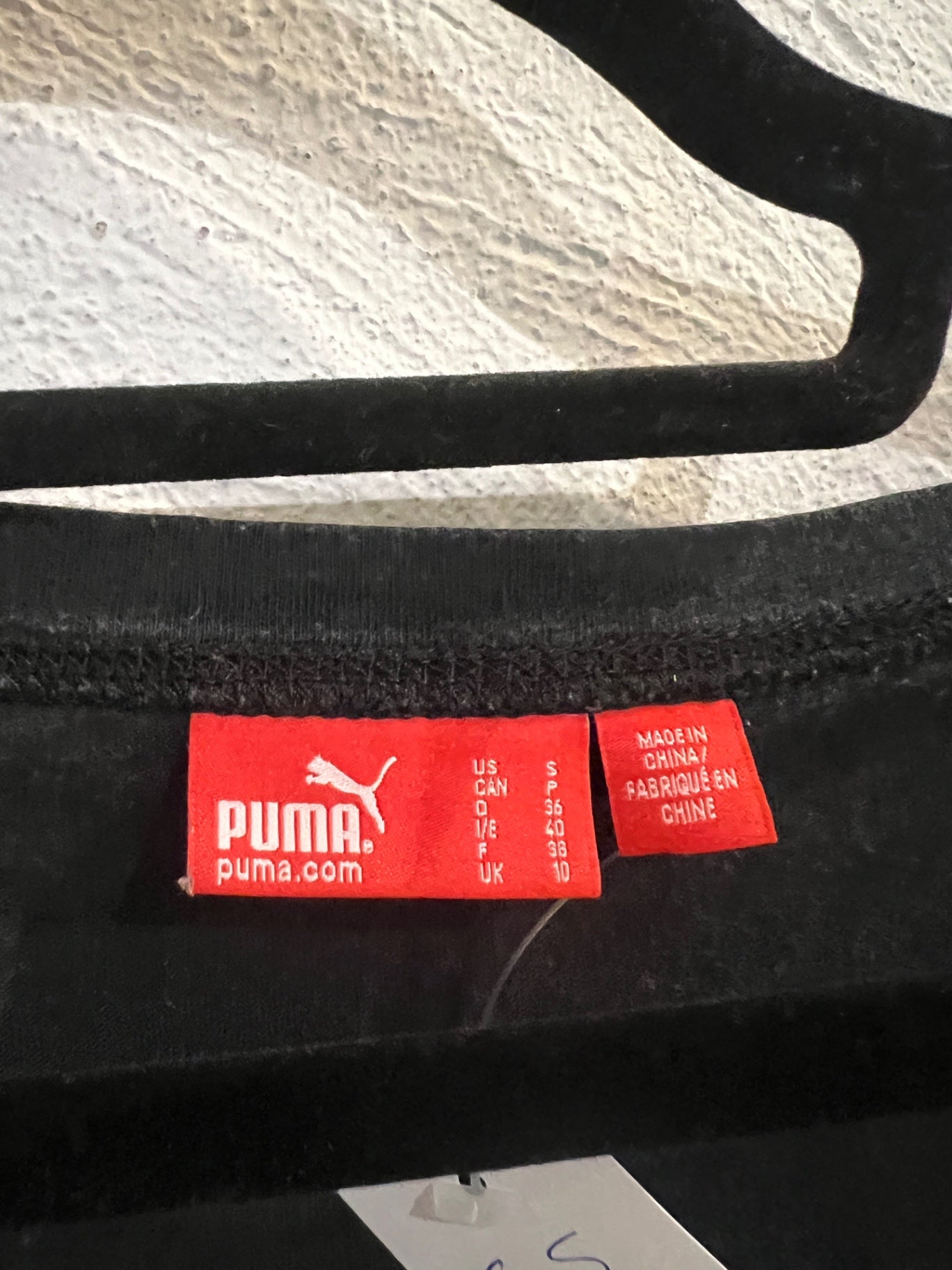 PUMA T-Shirt S Schwarz