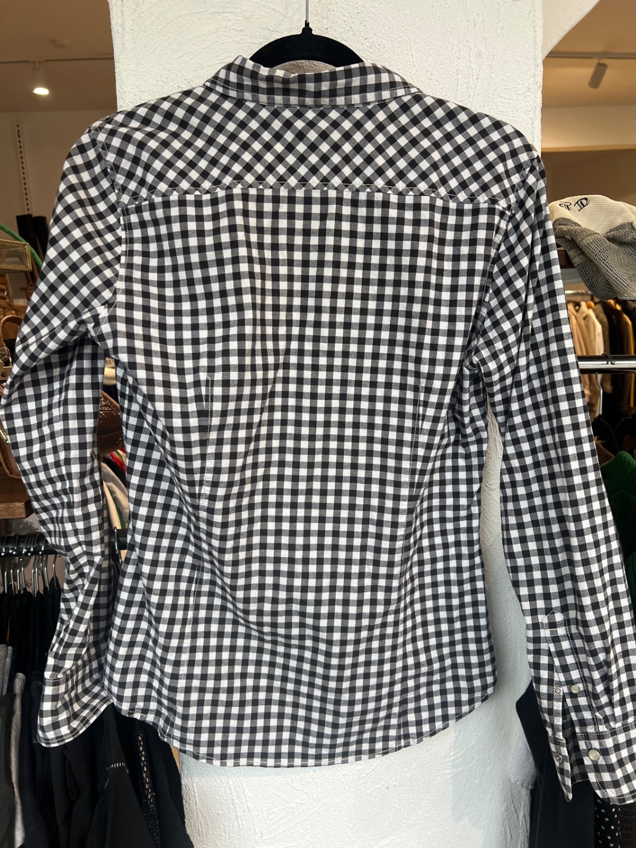 Marc O'Polo Hemd Schwarz und Weiß