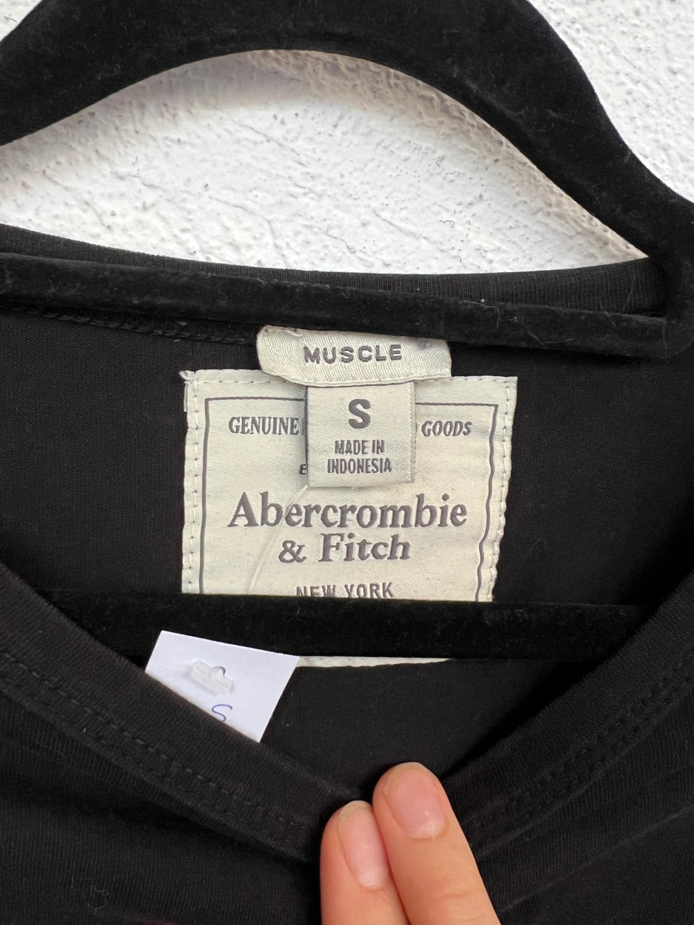 Abercrombie & Fitch T-Shirt S Schwarz