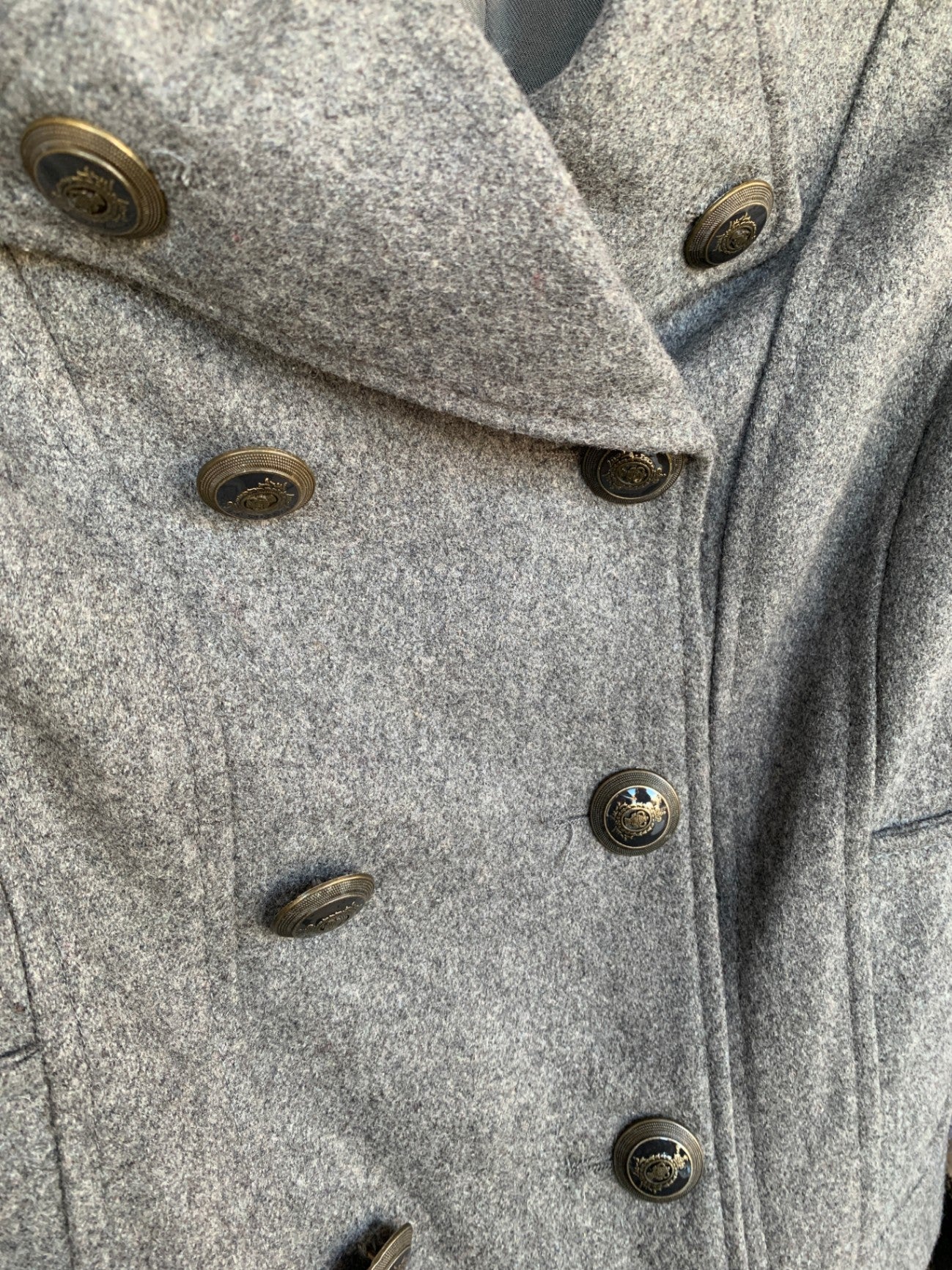 New Look Jacke 34 Grau