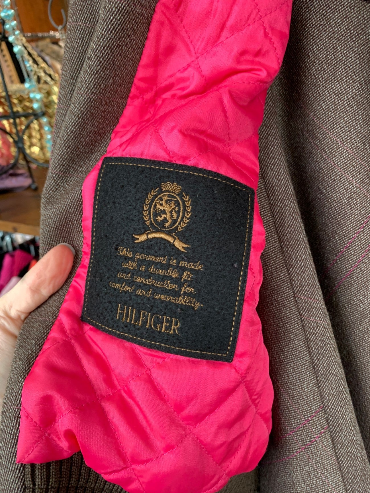 Tommy Hilfiger Set Jacke und Rock M Braun