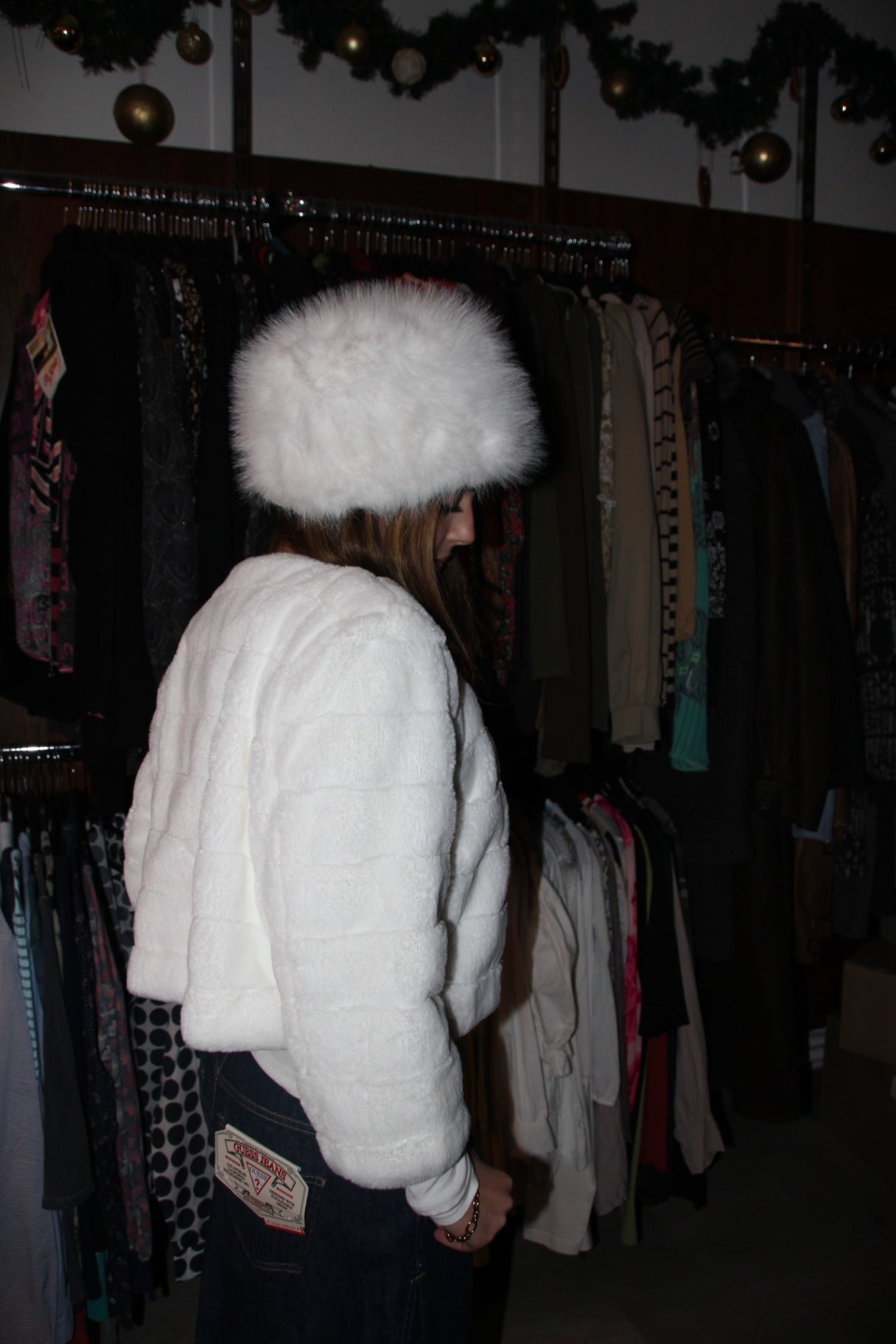 manguun Jacke 44 Weiß