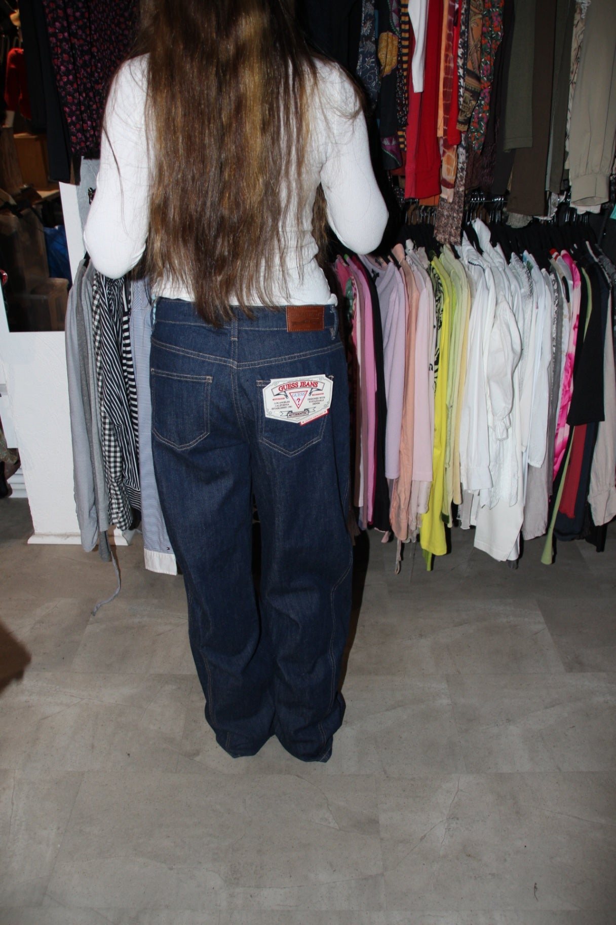 Guess Jeans W28 Blau