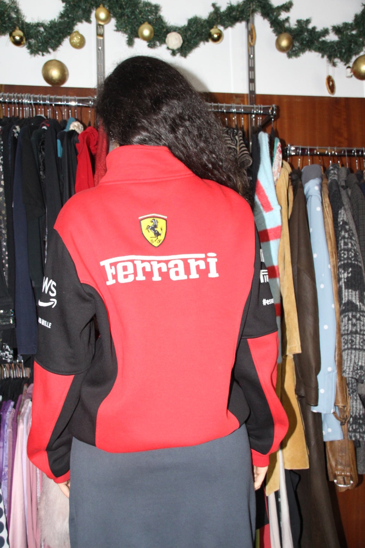Ferrari Jacke Rot