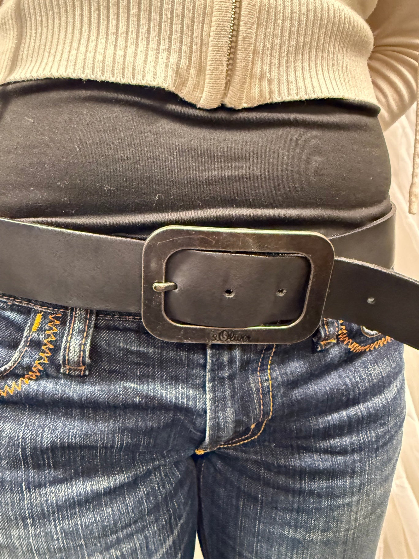 Gürtel 90 cm Schwarz