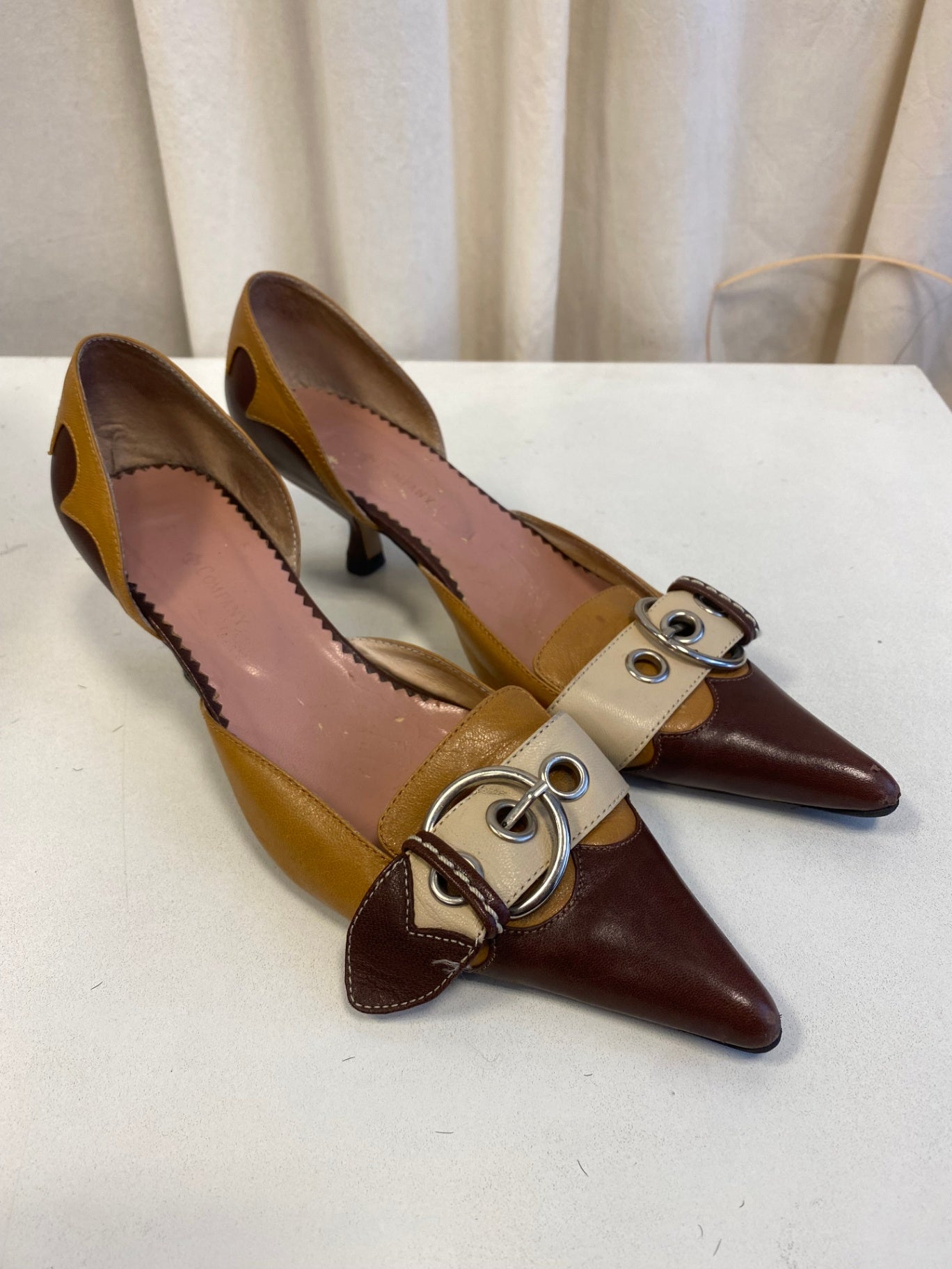Pumps Braun, Beige, Dunkelbraun