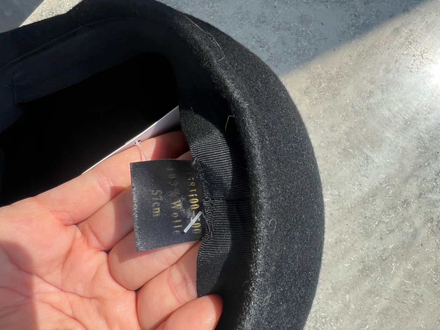 Schirmmütze Schwarz