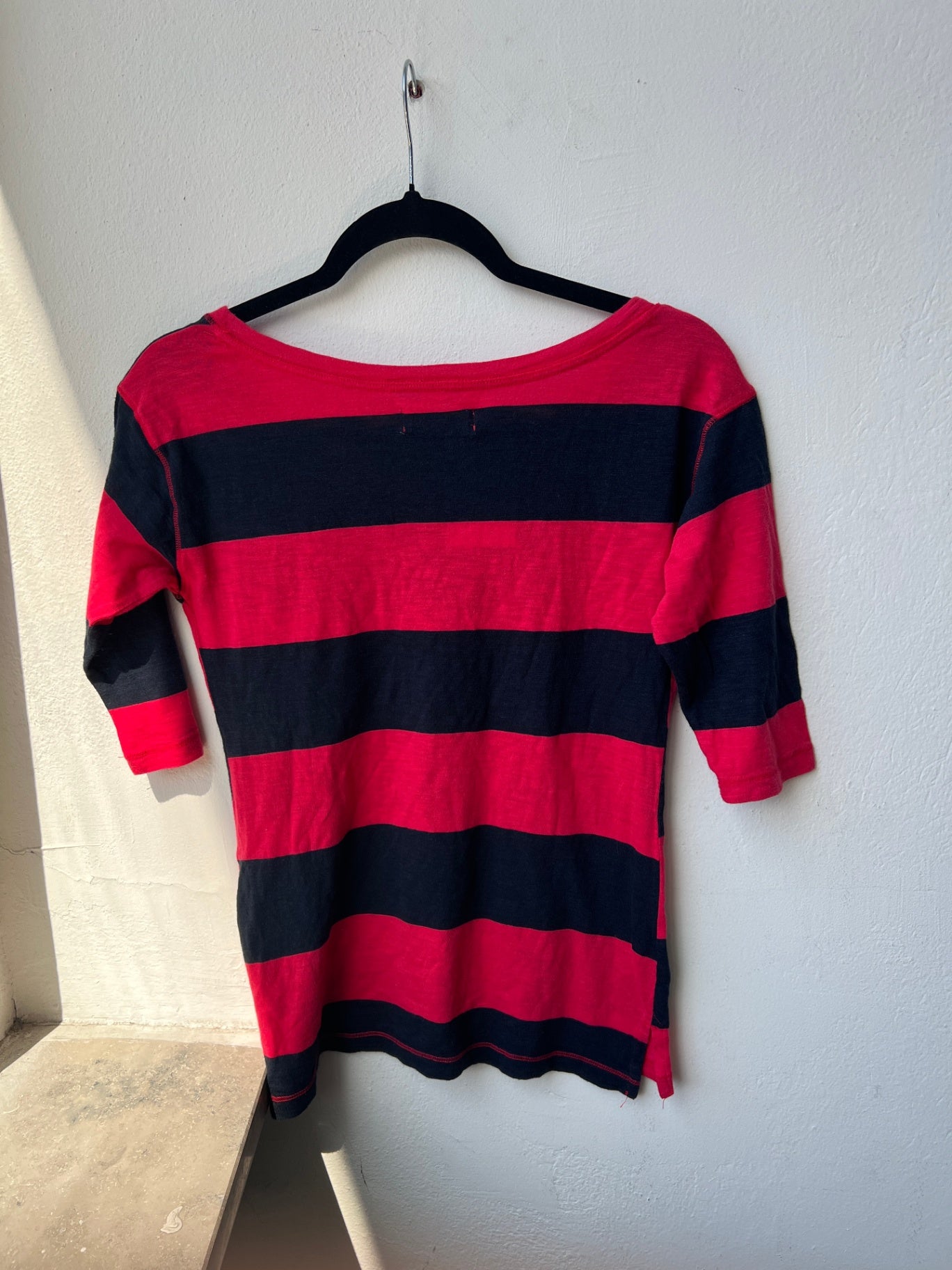 Hollister Pullover XS Rot, Blau gestreift