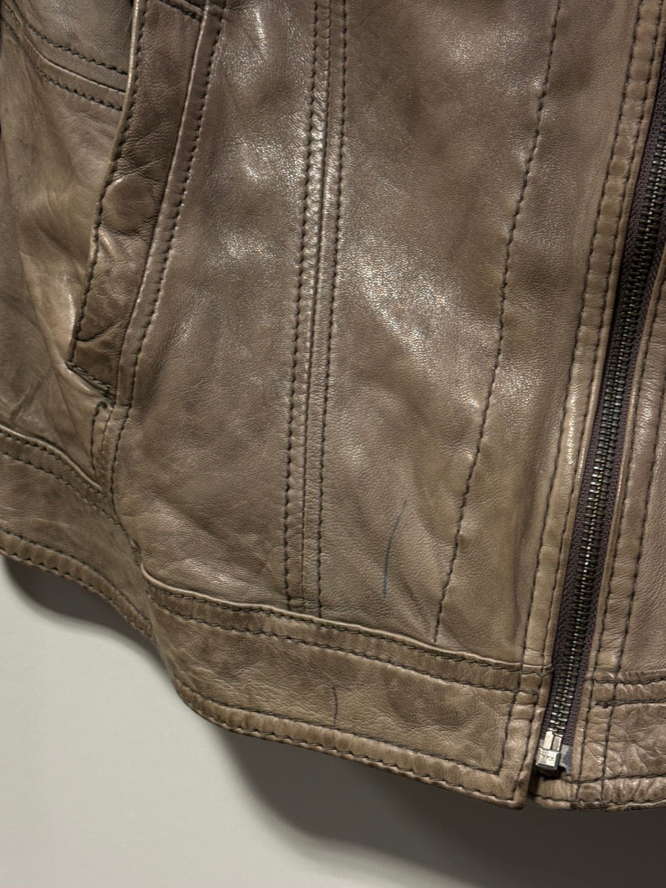 Unbekannt Jacke 40 Beige