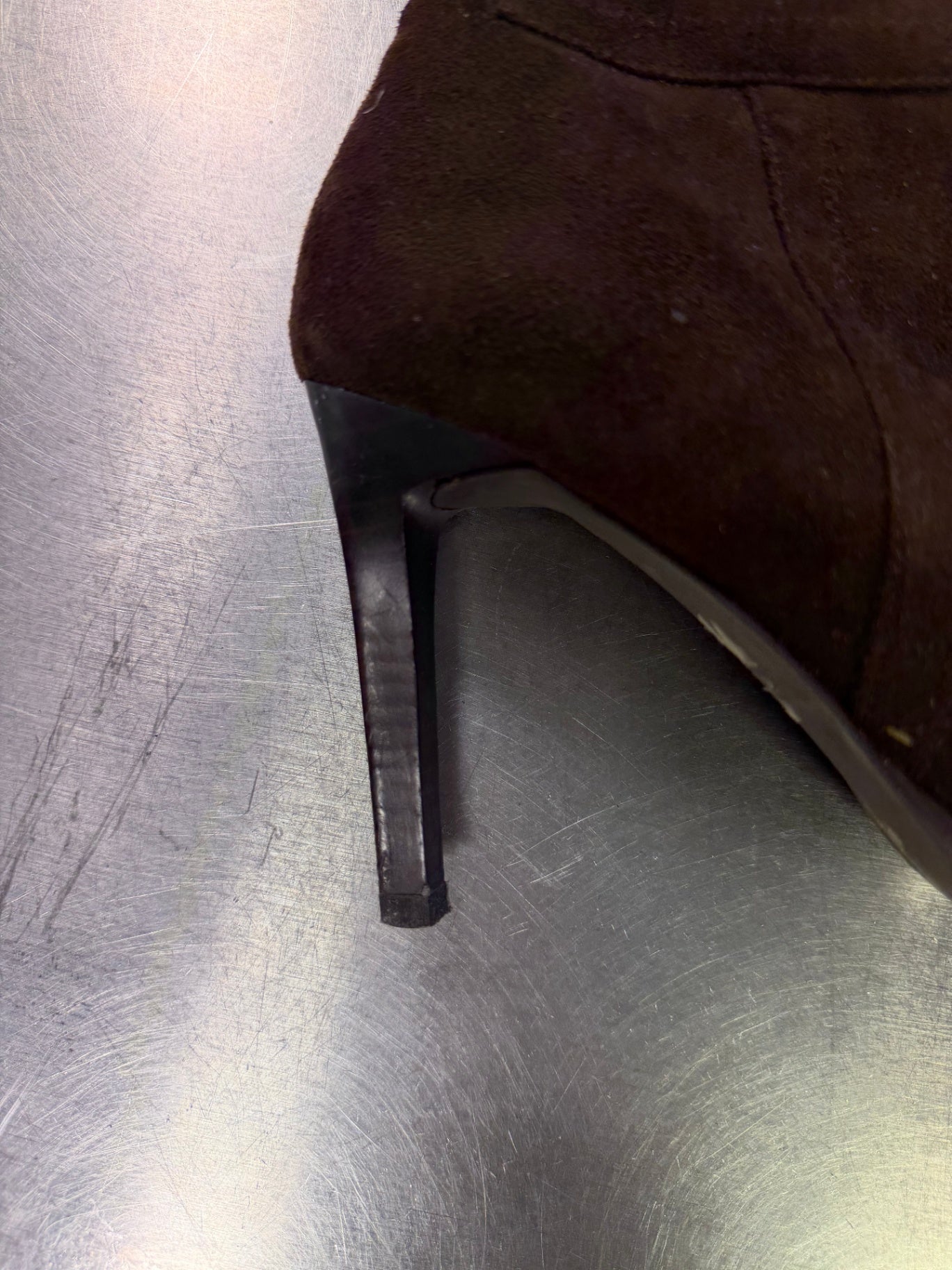 Stiefel 39 Wildleder Braun