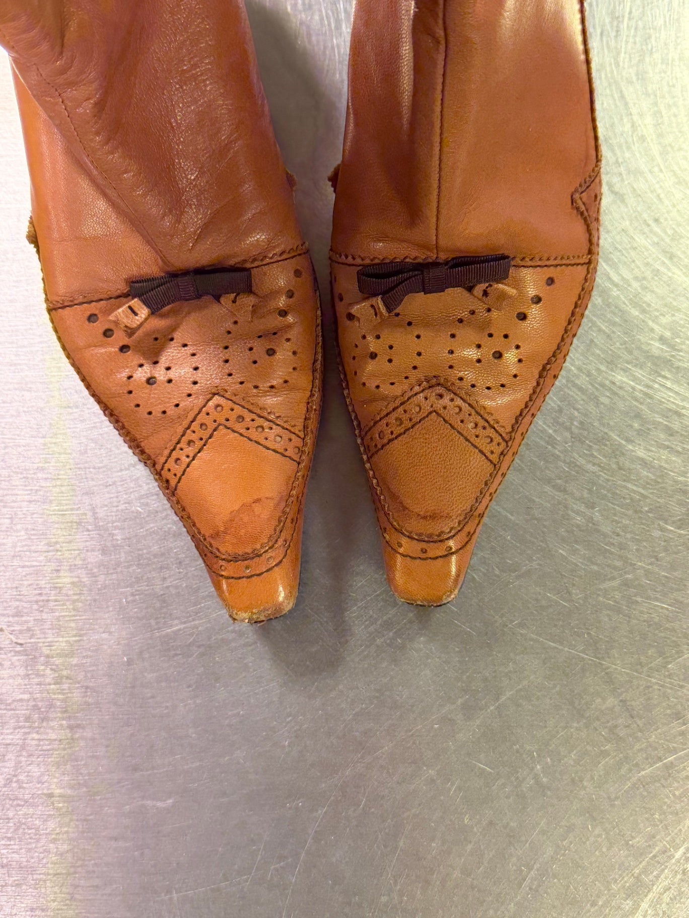Stiefeletten 41 Hellbraun