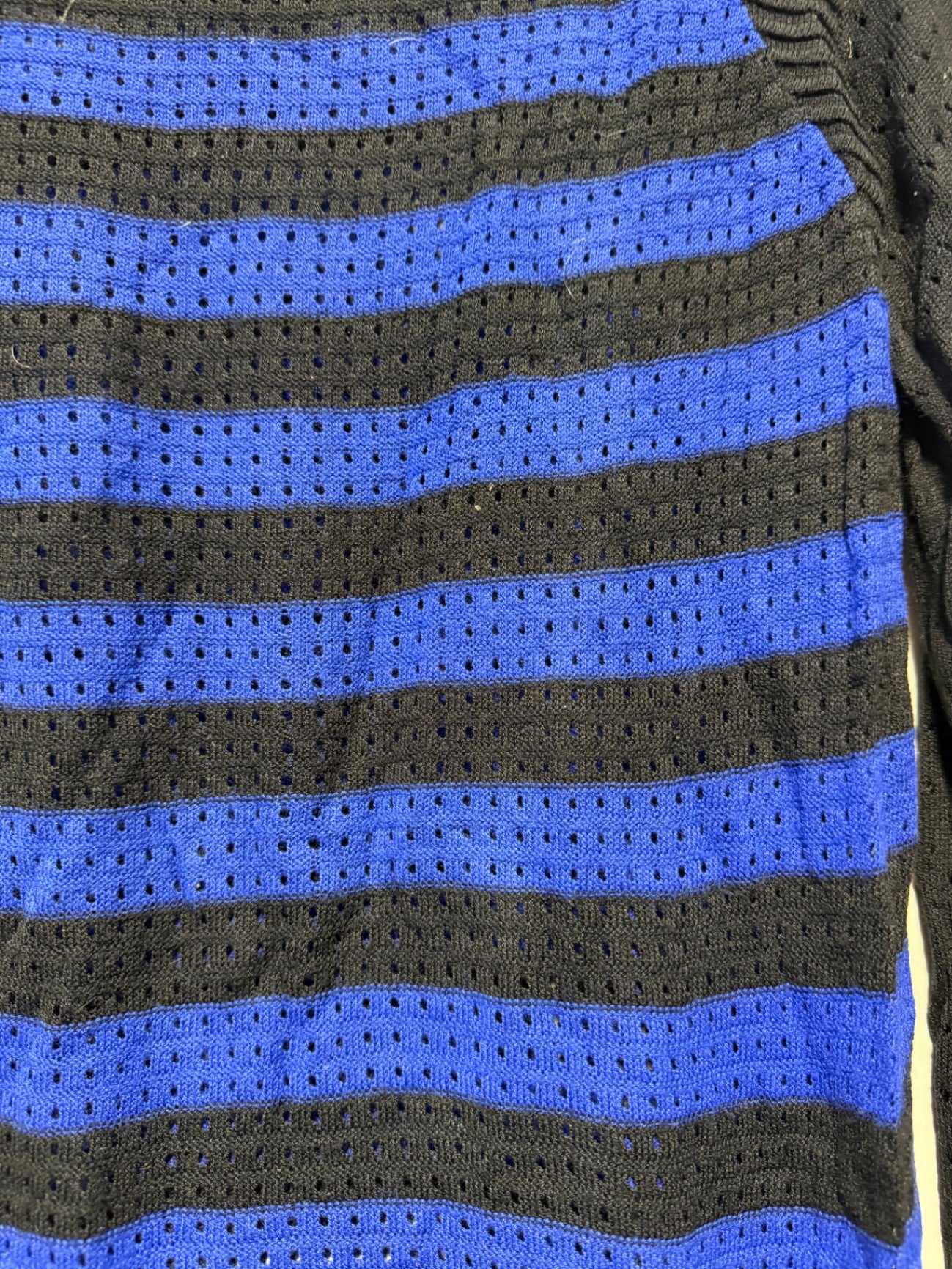 lala berlin Oberteil M Blau und Schwarz
