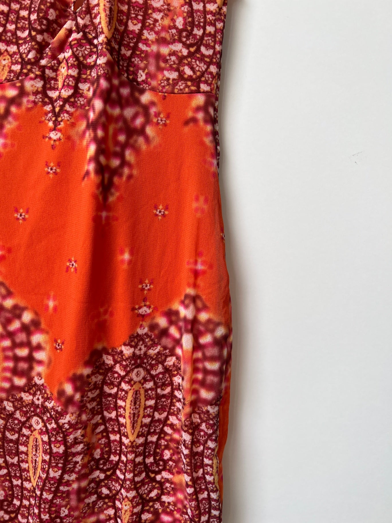 Kleid 36 Orange, Pink, Lila