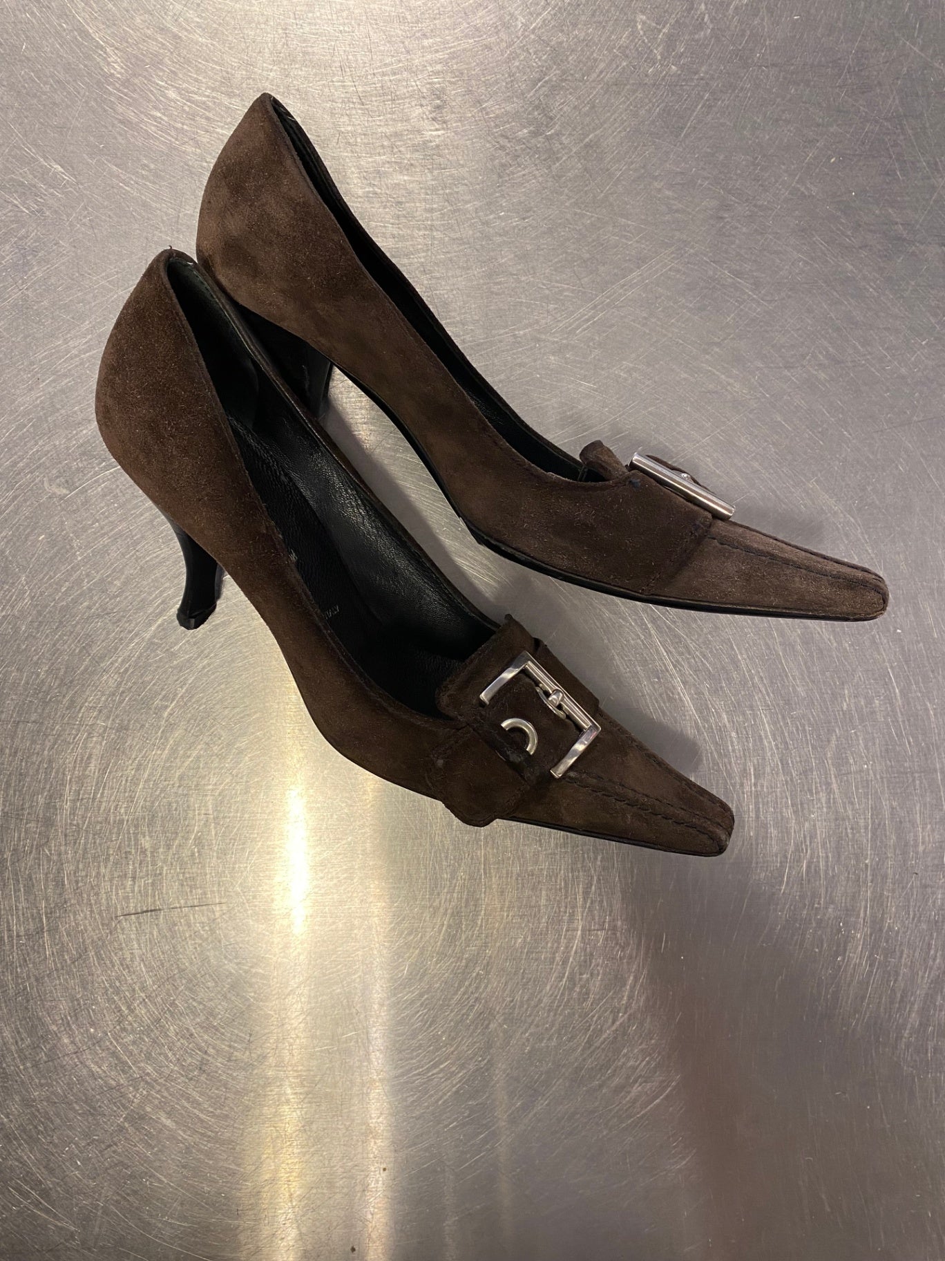 PRADA Pumps 36 1/2 Wildleder
