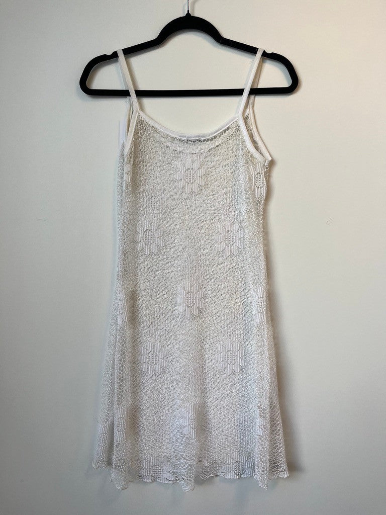 Kleid M Weiß