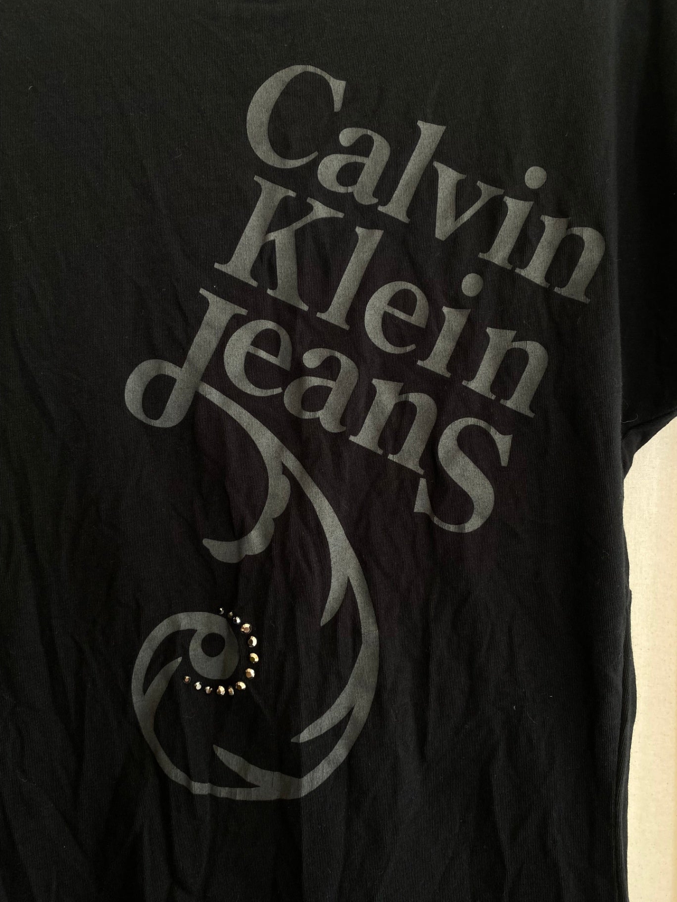 Calvin Klein Top XL Schwarz