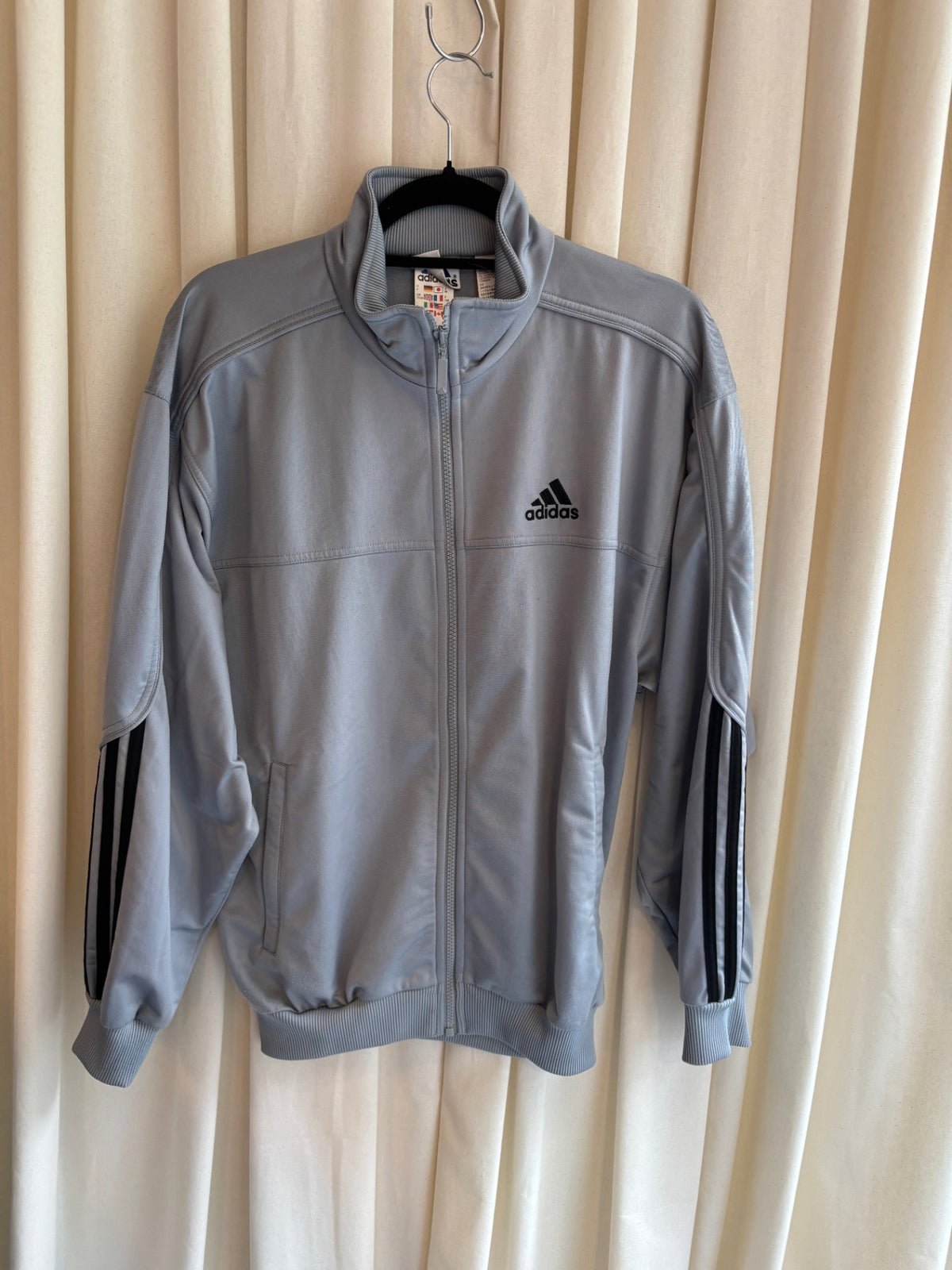 Adidas Jacke M Grau