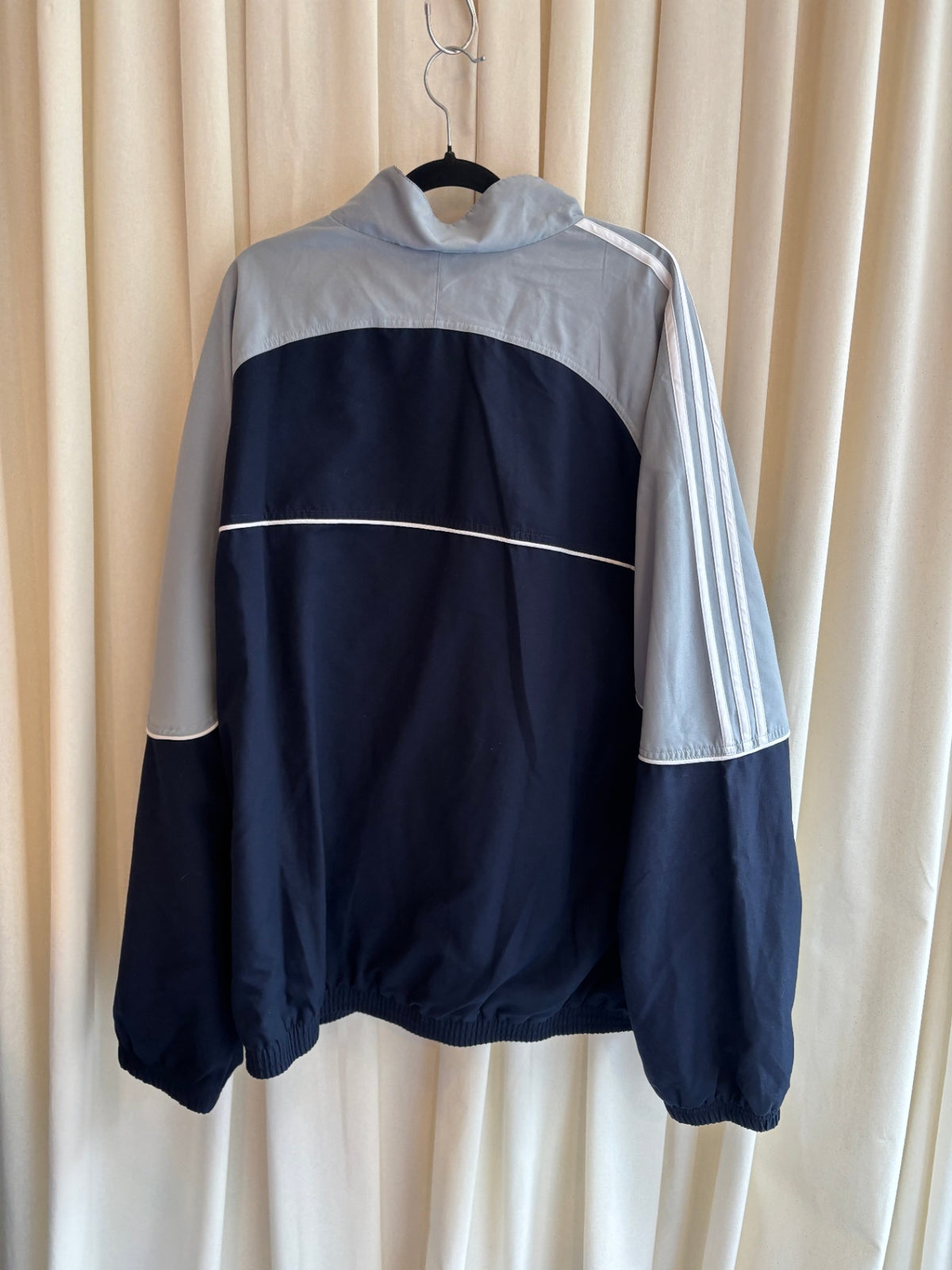 Adidas Jacke XL Grau, Blau