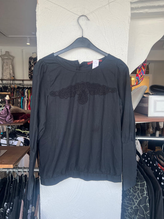 Comptoir des Cotonniers Bluse Schwarz