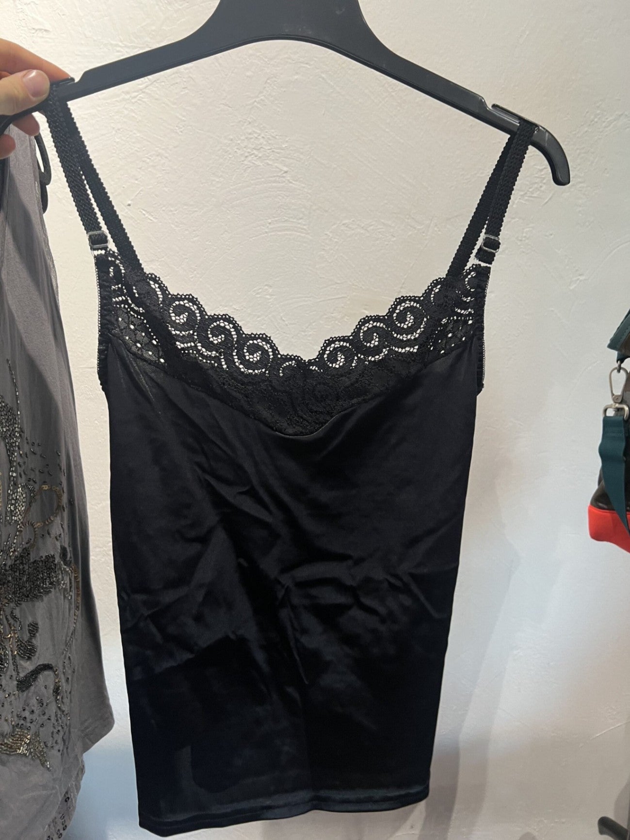 Cami Top S Schwarz