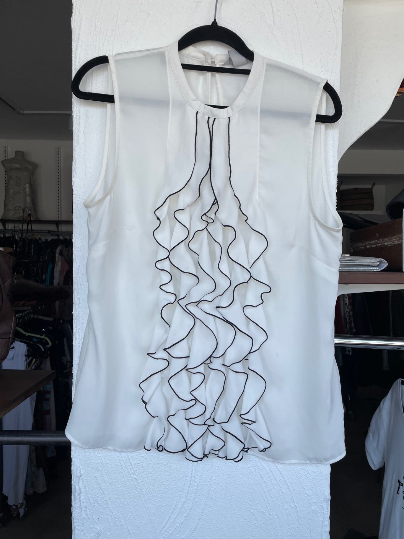 Bluse 38 Weiß