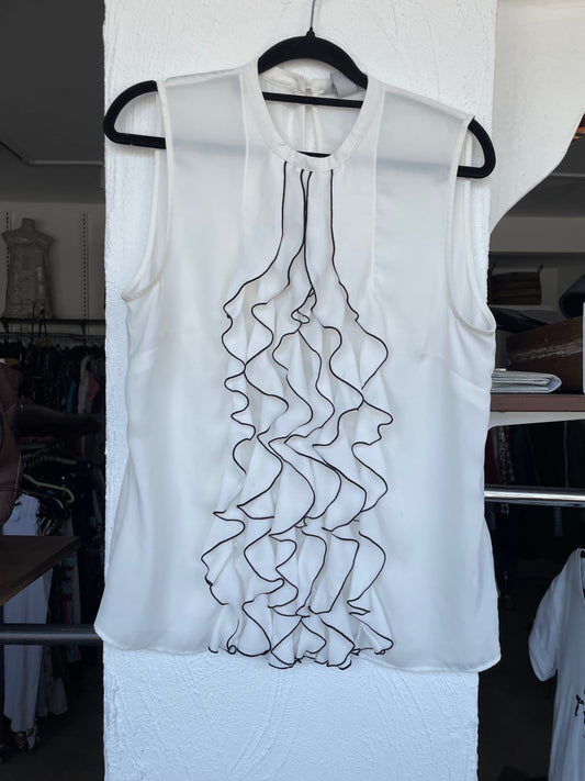 Bluse 38 Weiß