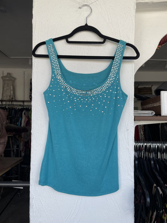 Unbekannt Tanktop M Türkis